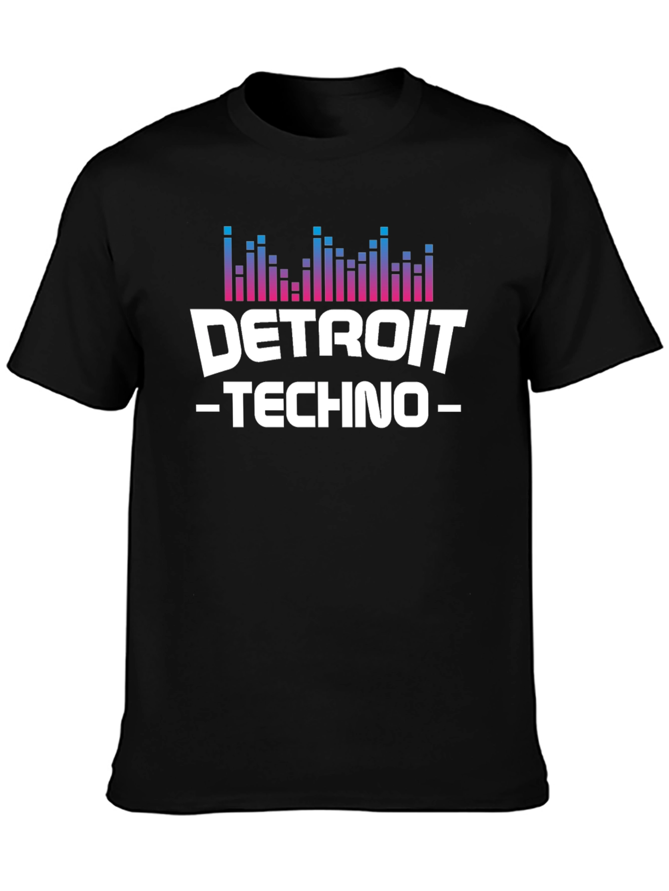 Detroit Techno Music Graphic T-Shirt