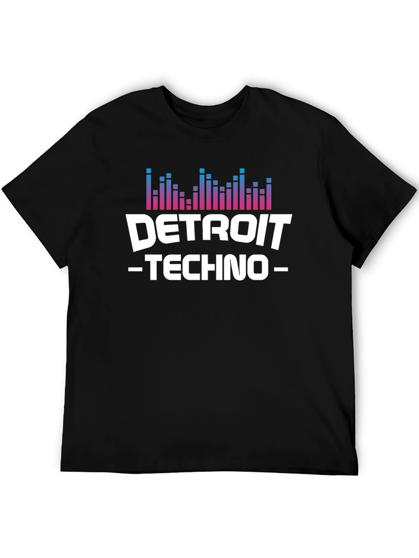 Detroit Techno Music Graphic T-Shirt
