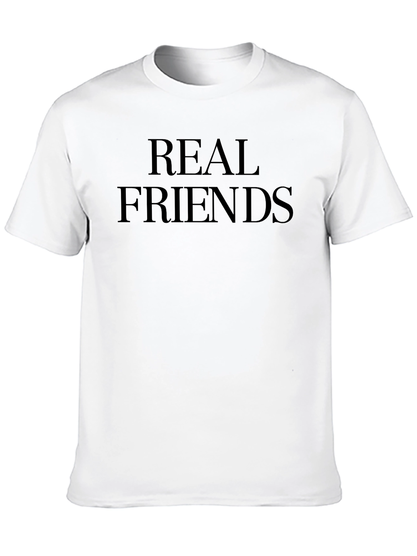 Real Friends Graphic Tee - Unisex Soft Cotton T-Shirt
