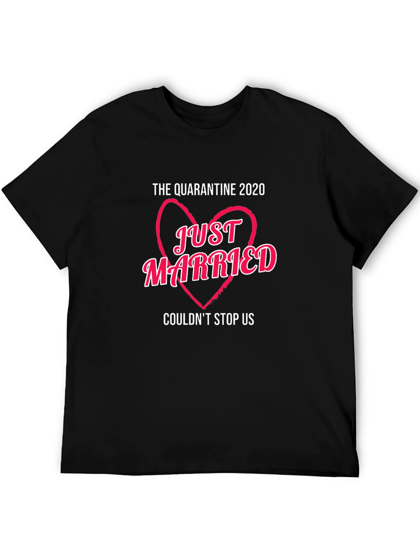 Just Married Quarantine 2020 T-Shirt