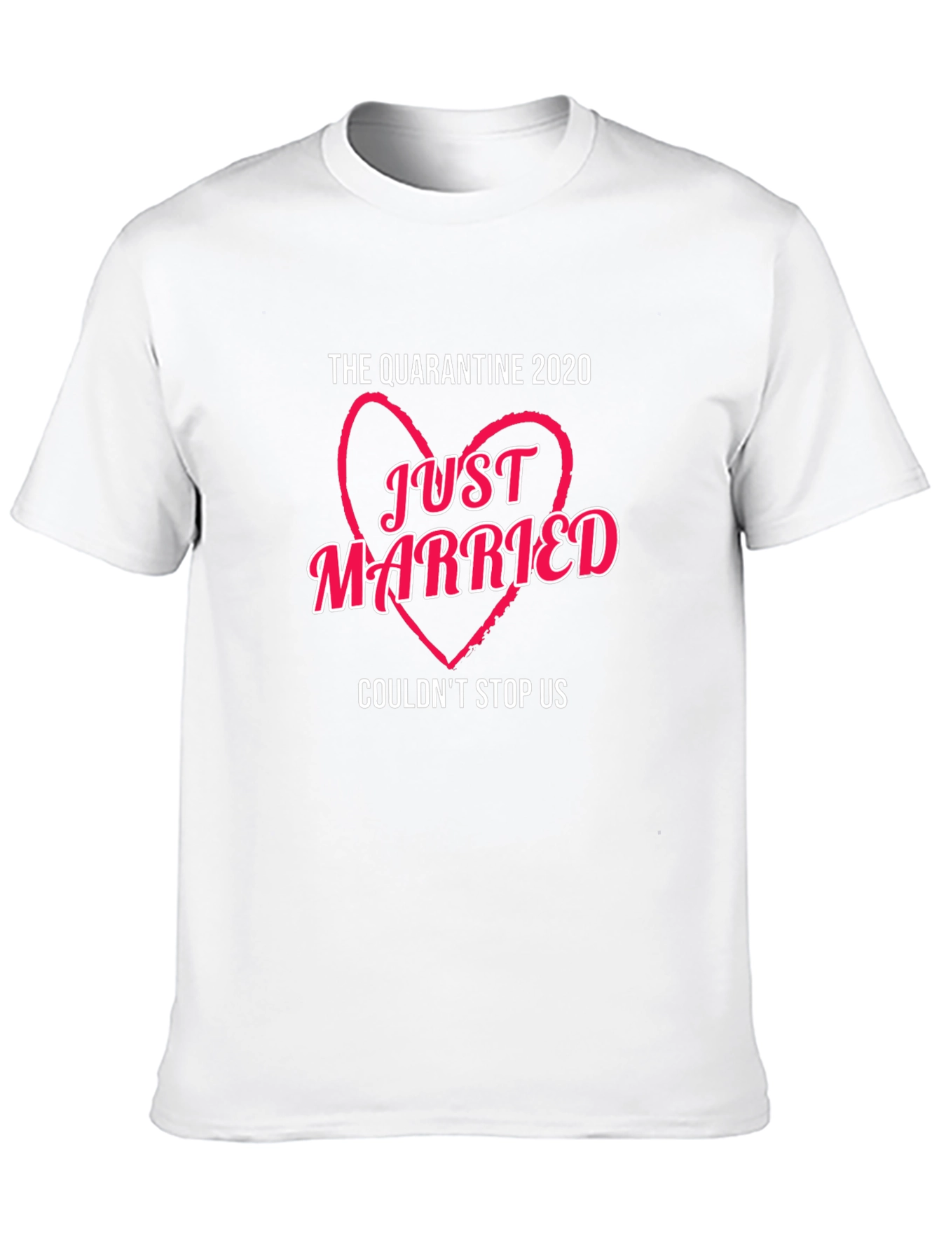 Just Married Quarantine 2020 T-Shirt