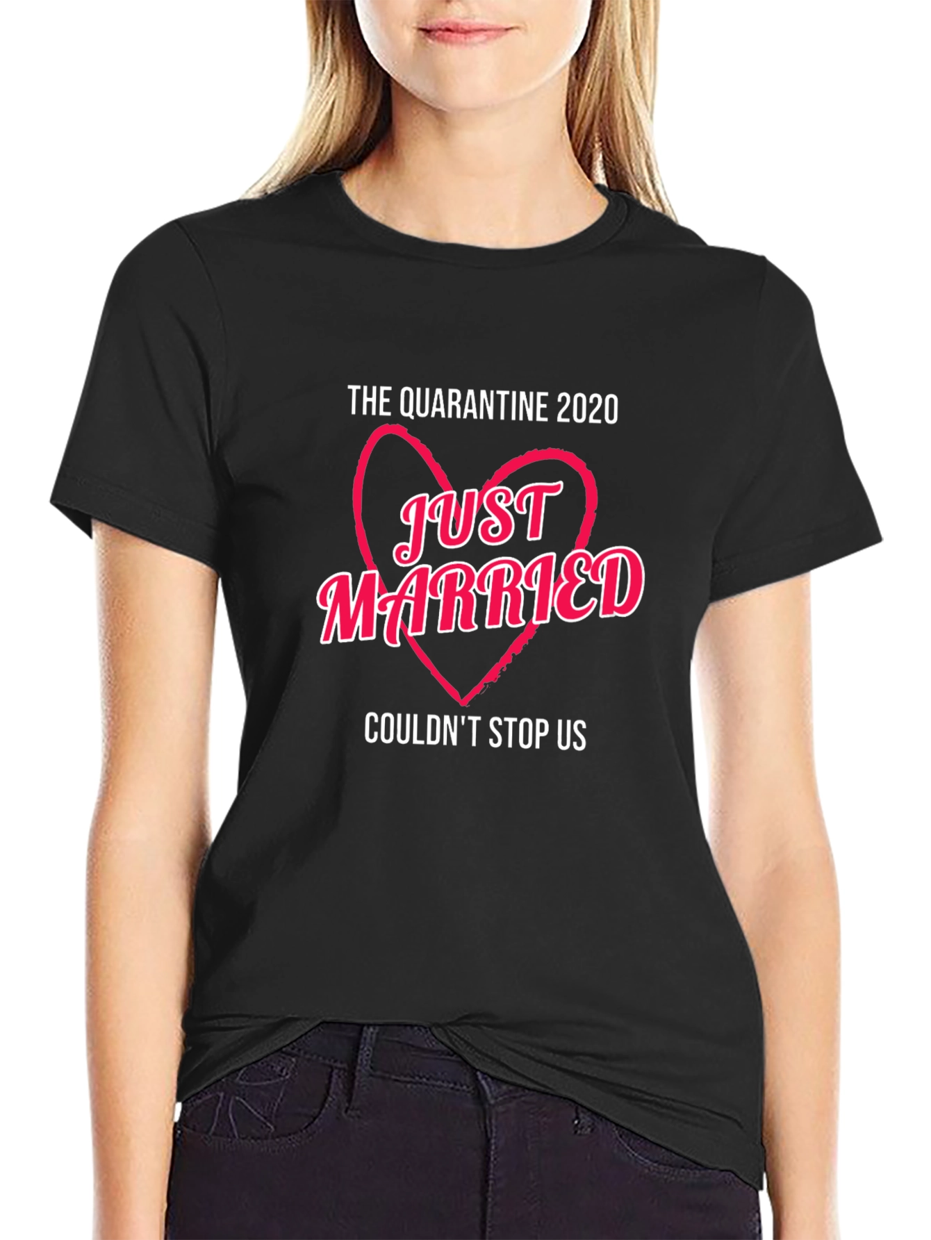 Just Married Quarantine 2020 T-Shirt