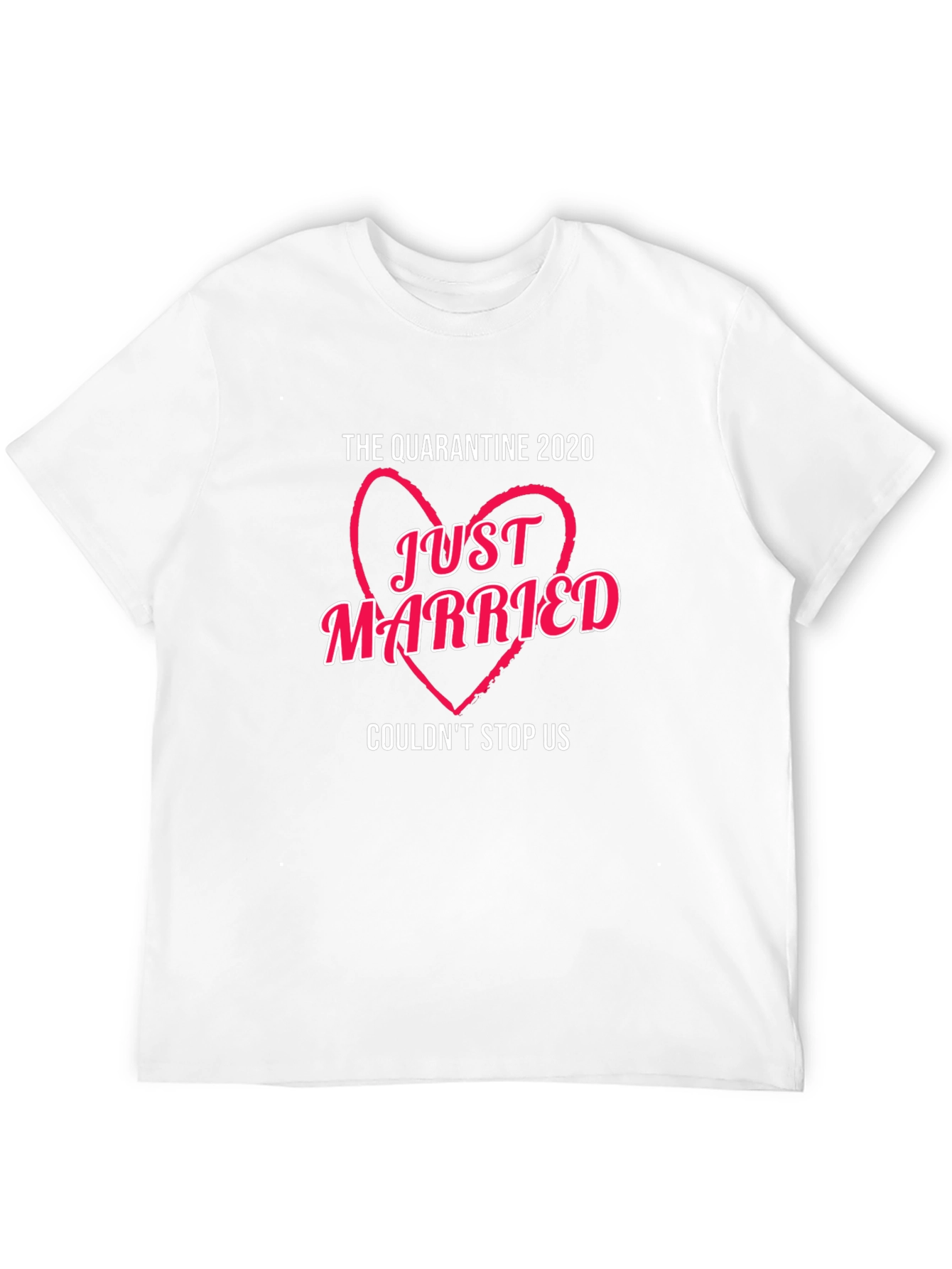 Just Married Quarantine 2020 T-Shirt