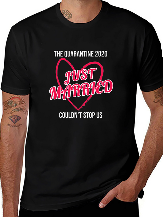 Just Married Quarantine 2020 T-Shirt
