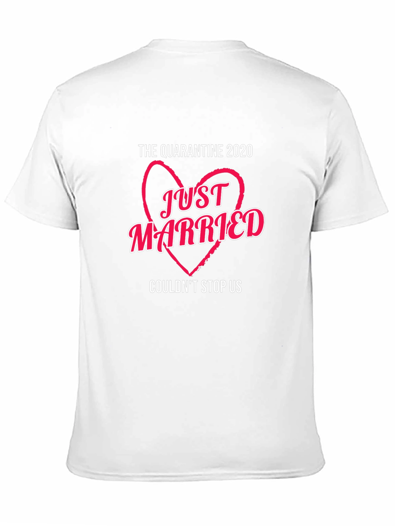 Just Married Quarantine 2020 T-Shirt