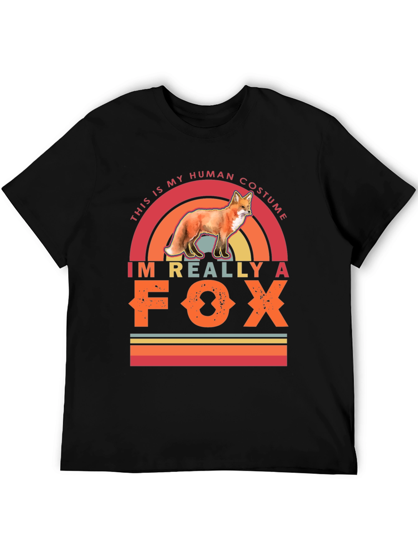 Im Really A Fox T-Shirt - Human Costume Tee