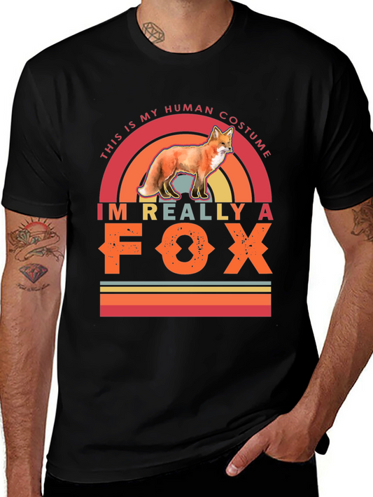 Im Really A Fox T-Shirt - Human Costume Tee