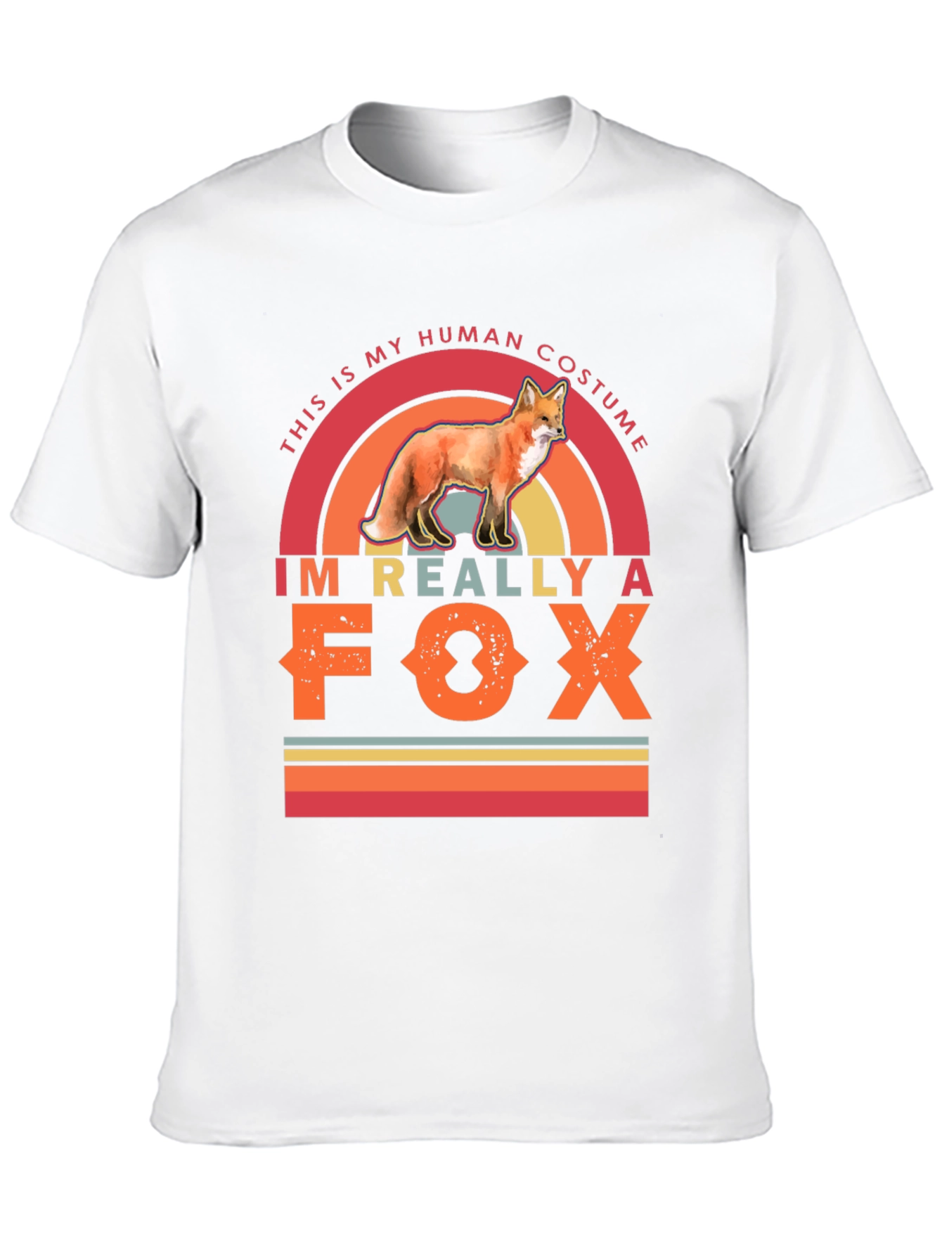 Im Really A Fox T-Shirt - Human Costume Tee