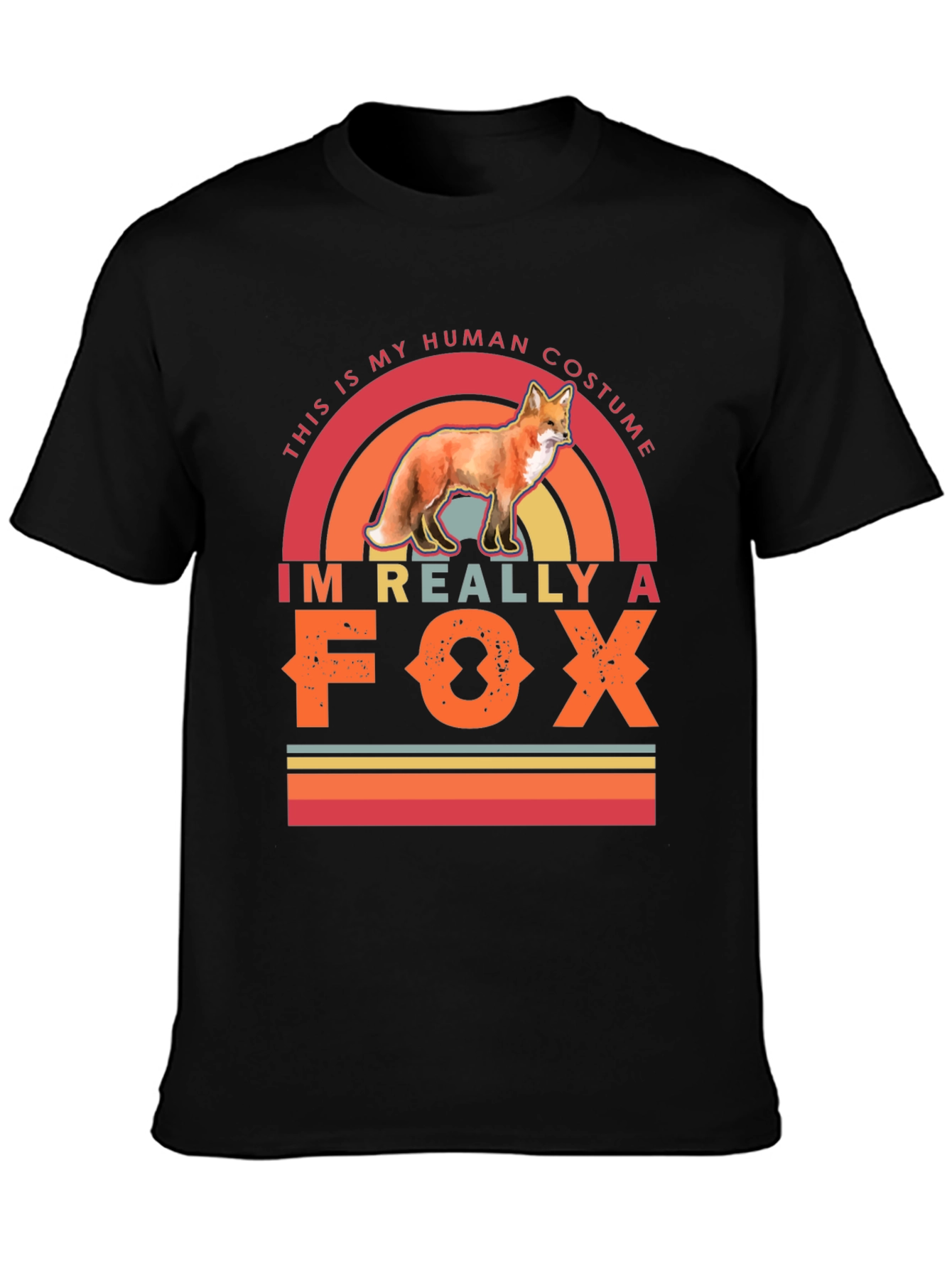 Im Really A Fox T-Shirt - Human Costume Tee