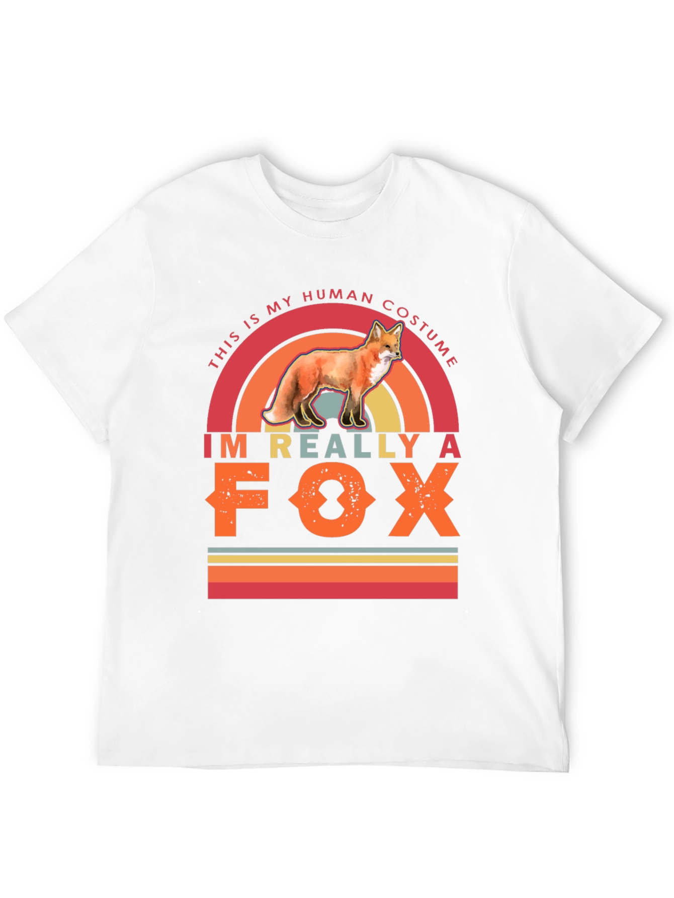 Im Really A Fox T-Shirt - Human Costume Tee