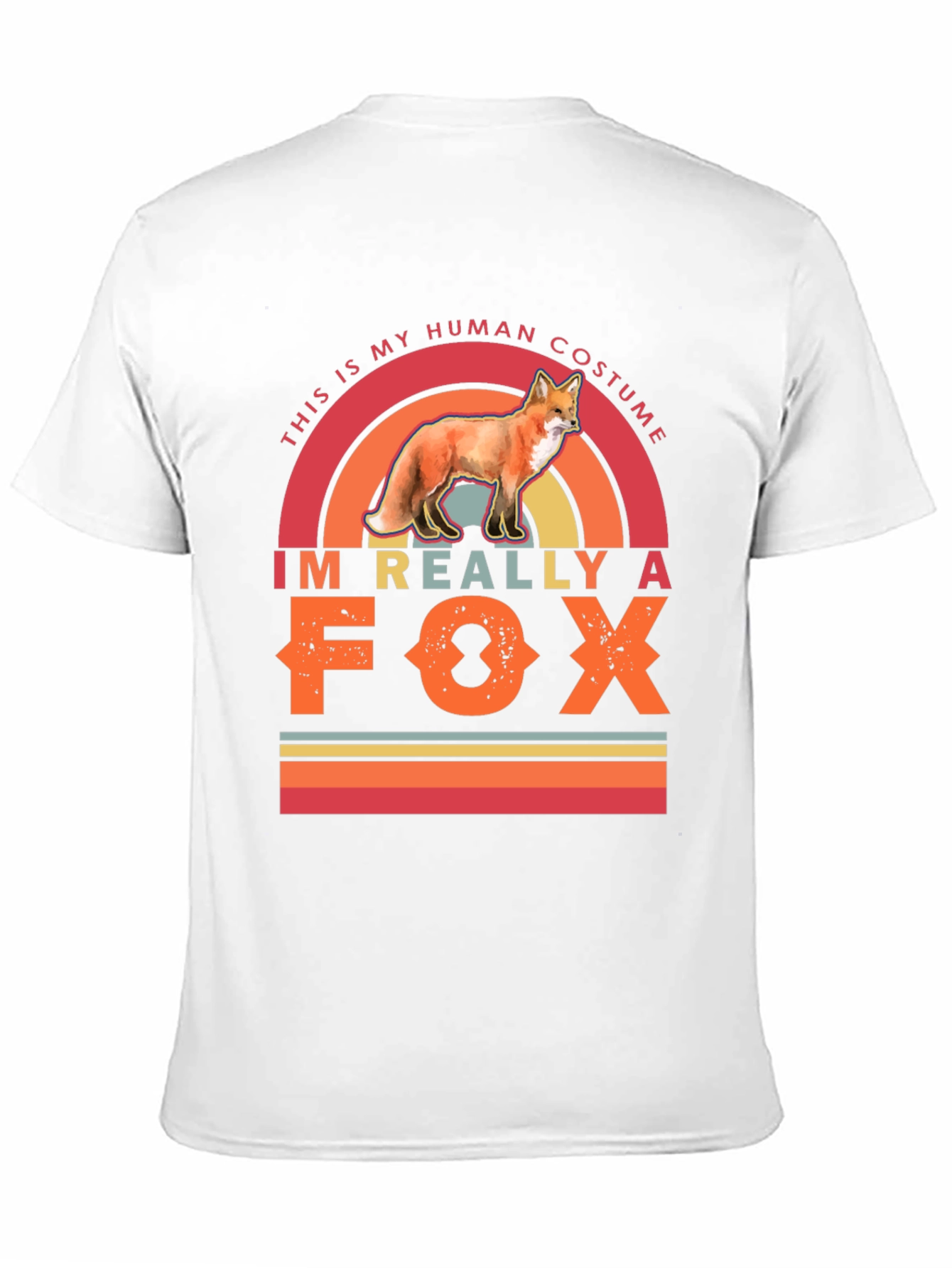 Im Really A Fox T-Shirt - Human Costume Tee