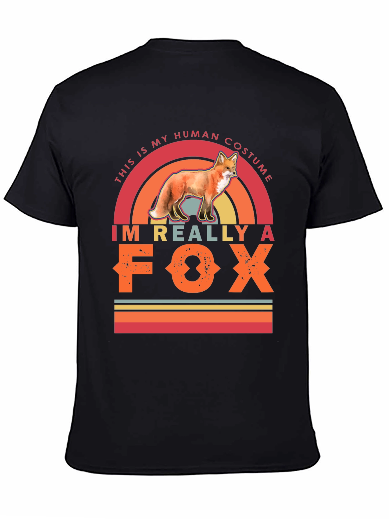 Im Really A Fox T-Shirt - Human Costume Tee