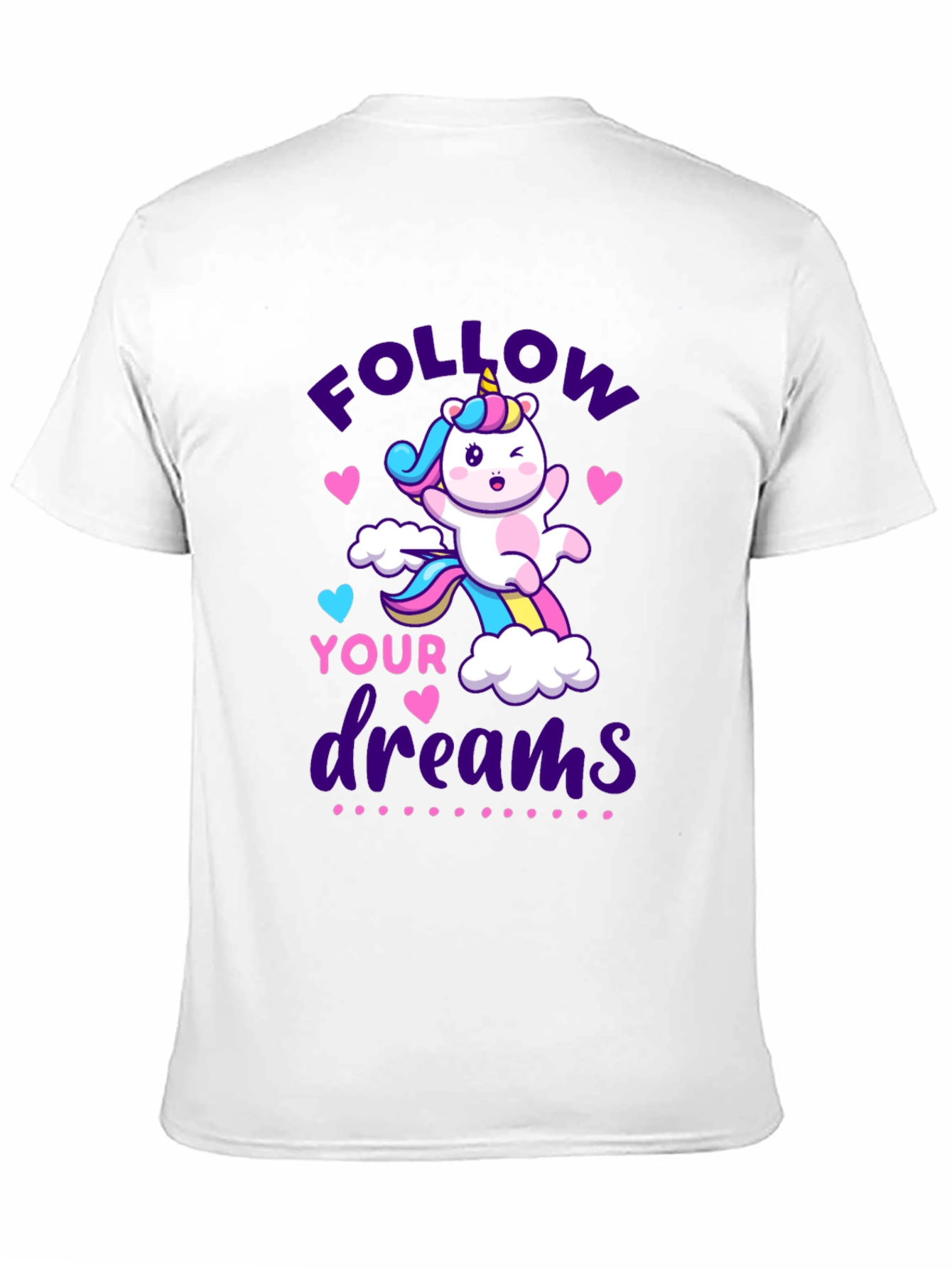 Follow Your Dreams Unicorn Graphic Tee