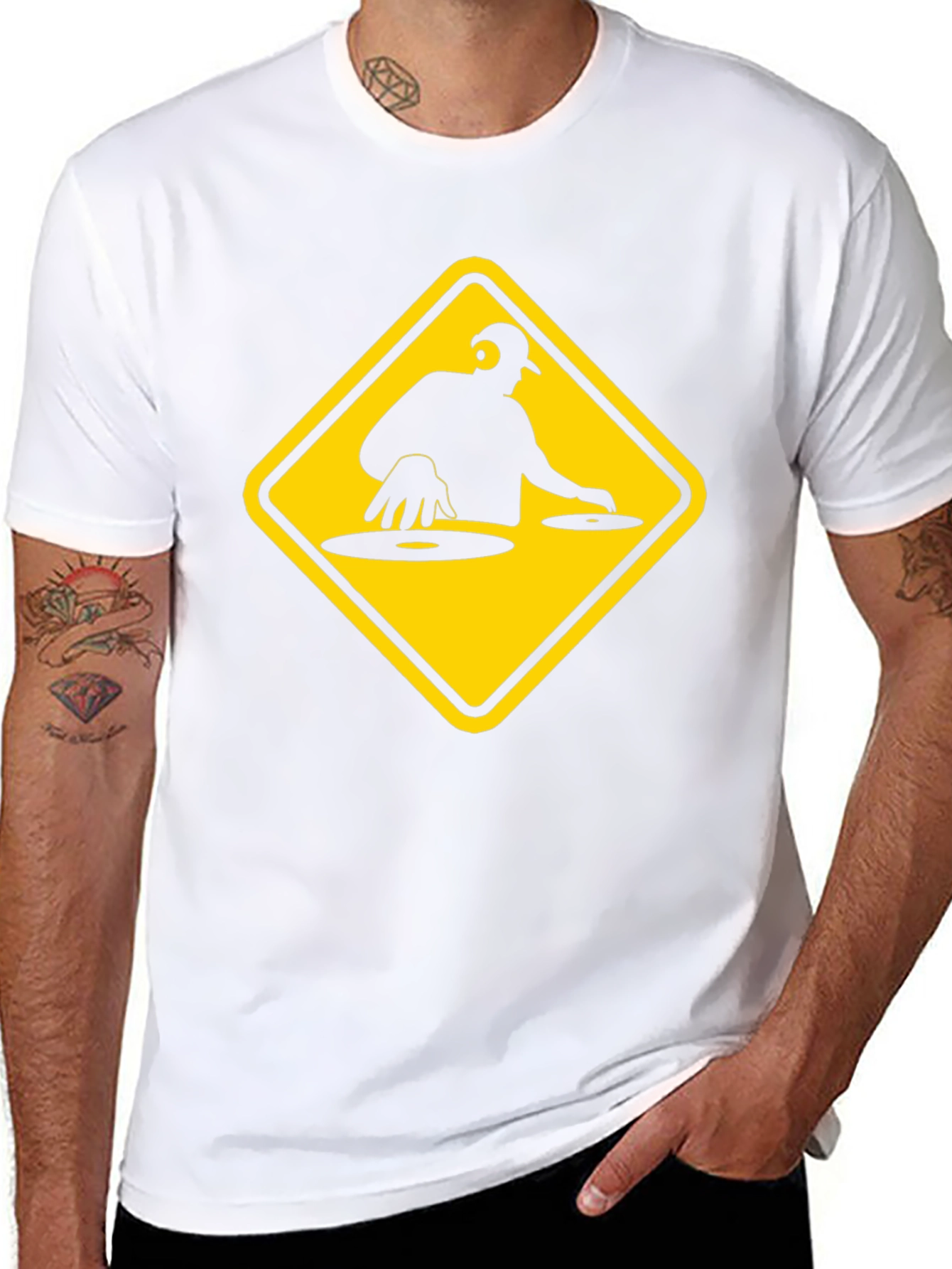 DJ Caution Black T-Shirt