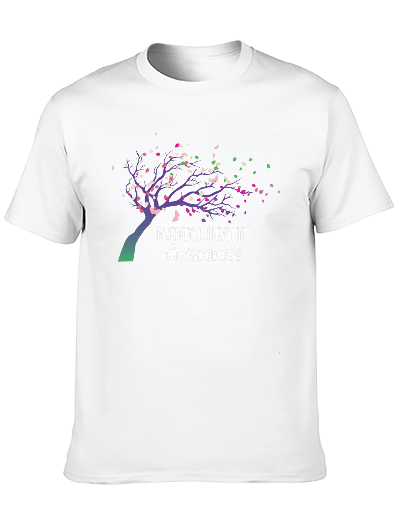 Mental Health Awareness Tree T-Shirt