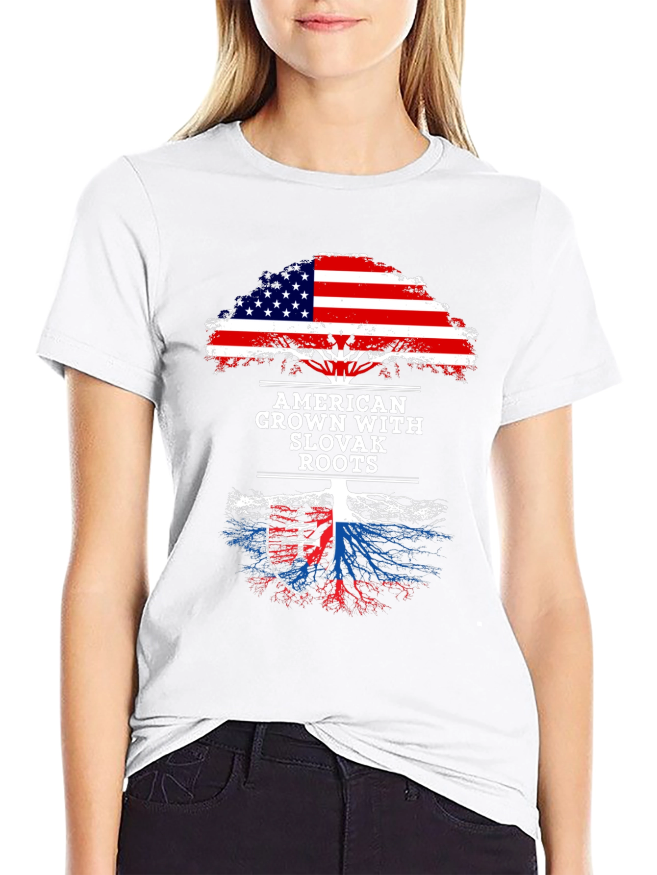 American Slovak Roots T-Shirt