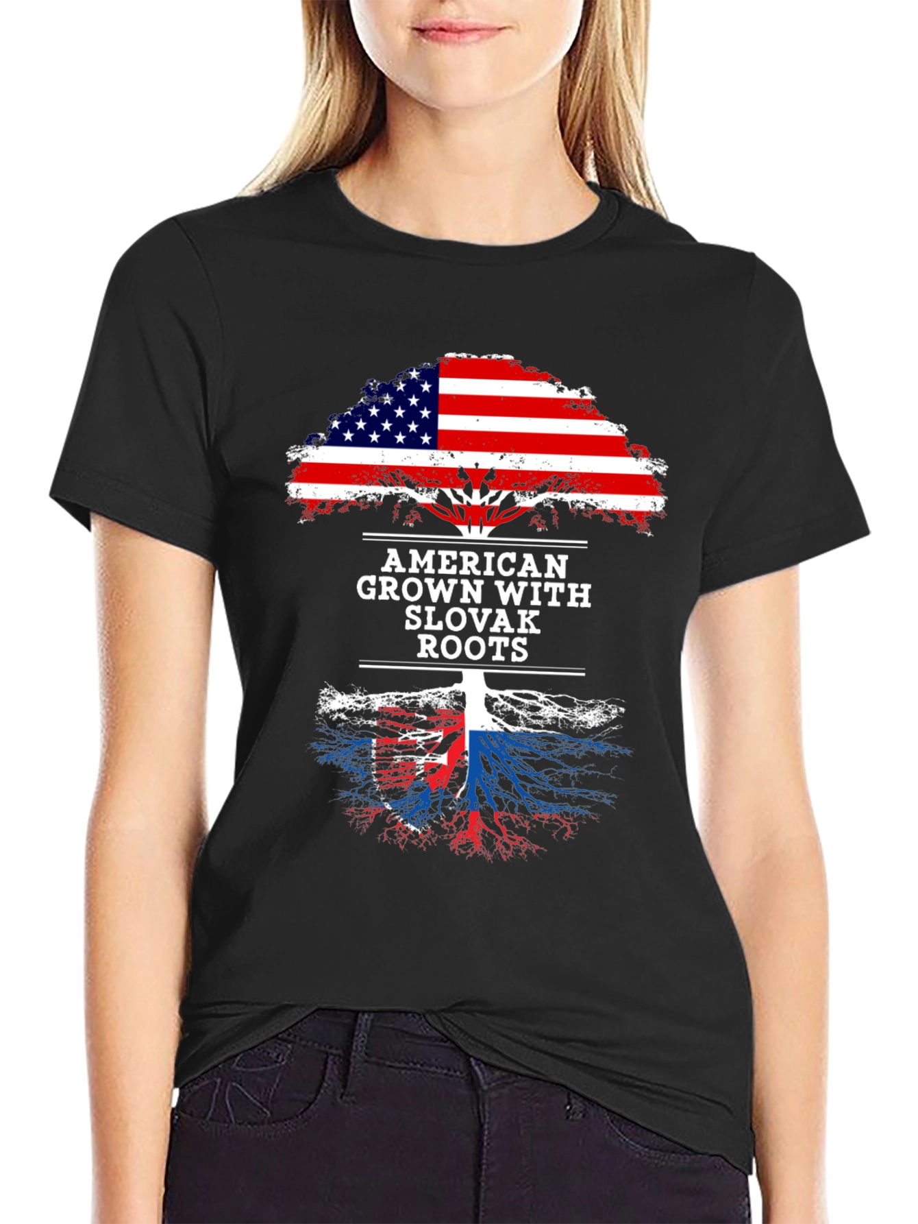American Slovak Roots T-Shirt
