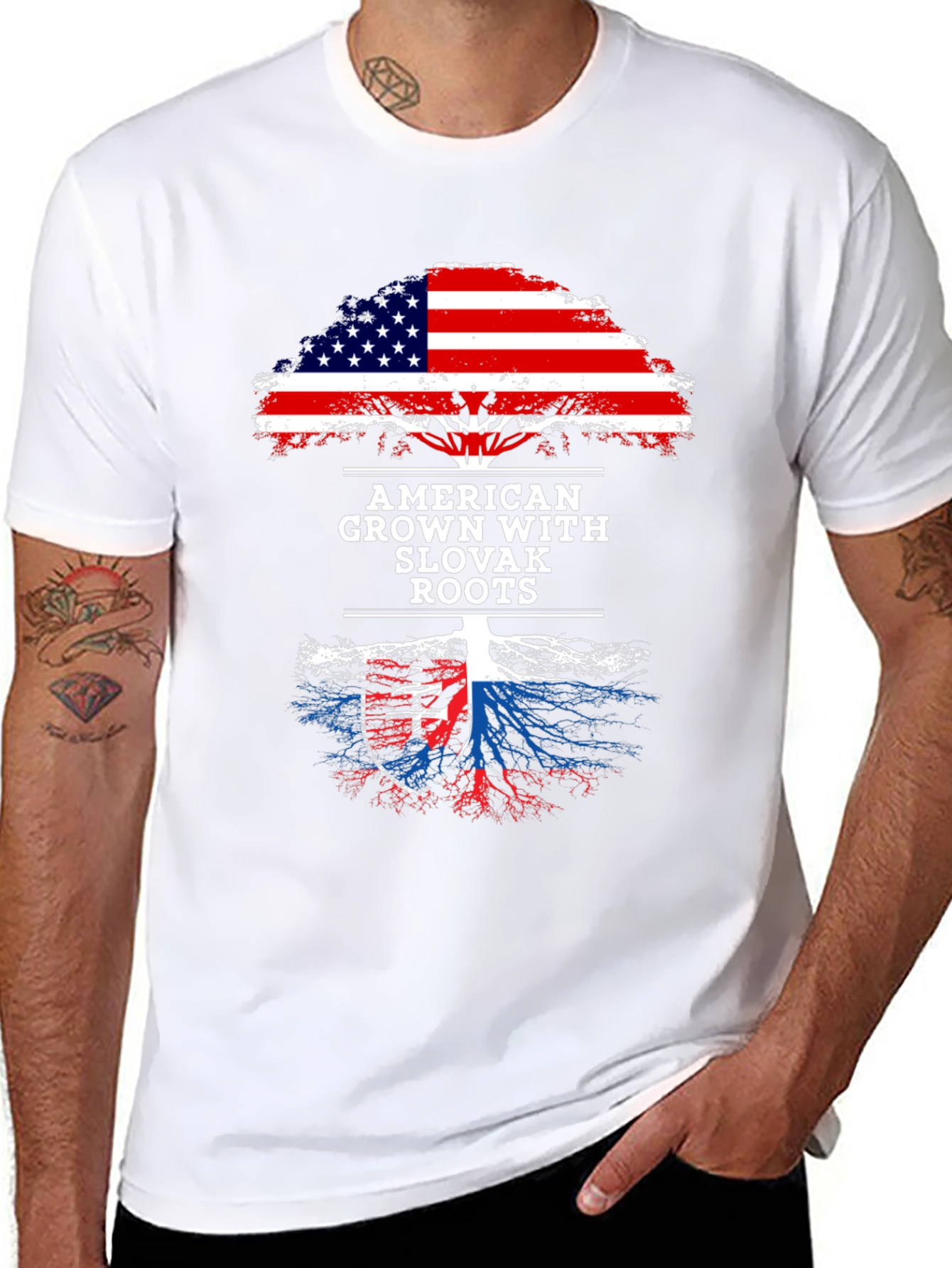 American Slovak Roots T-Shirt