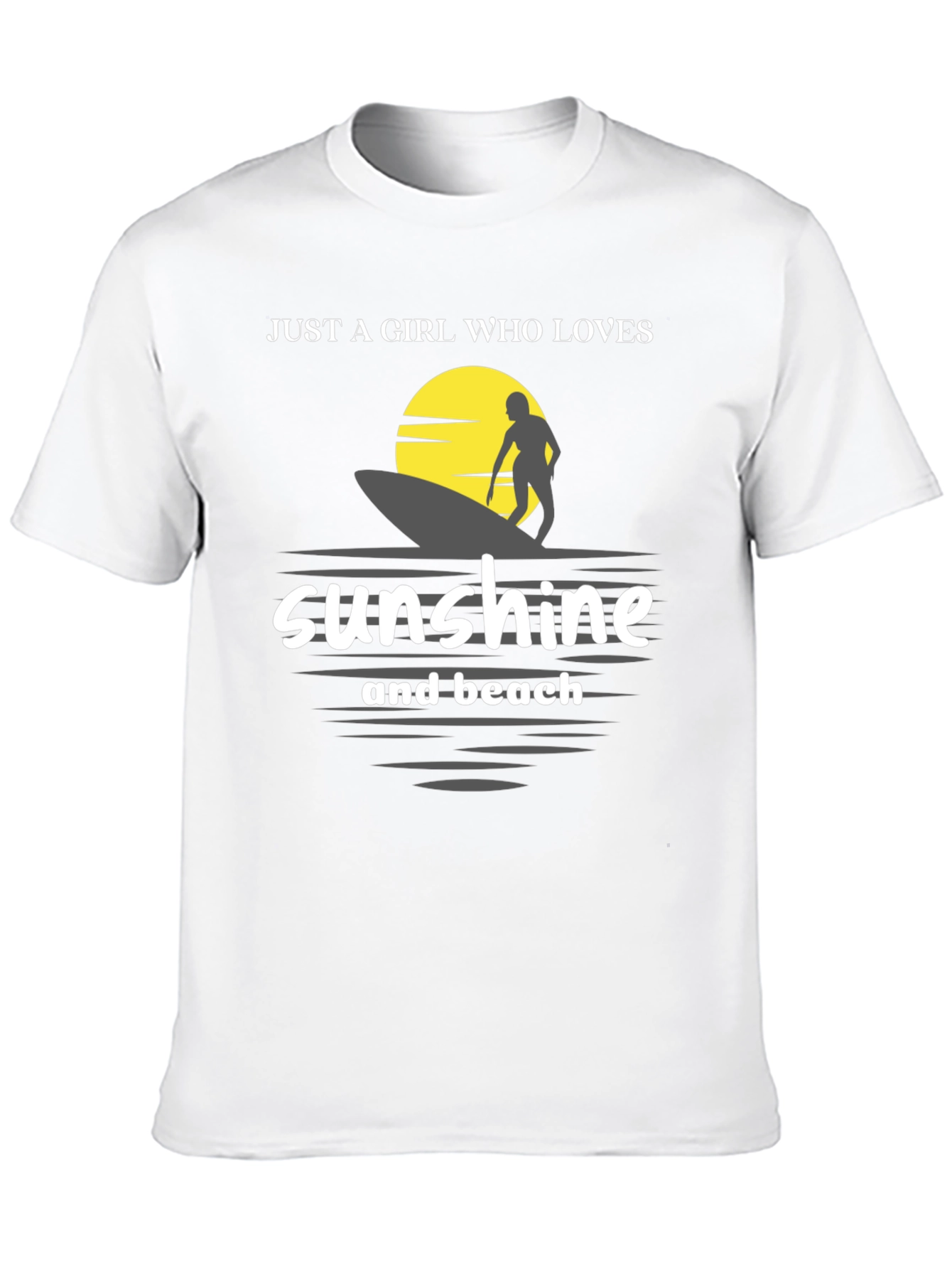 Sunshine & Beach Surf T-Shirt