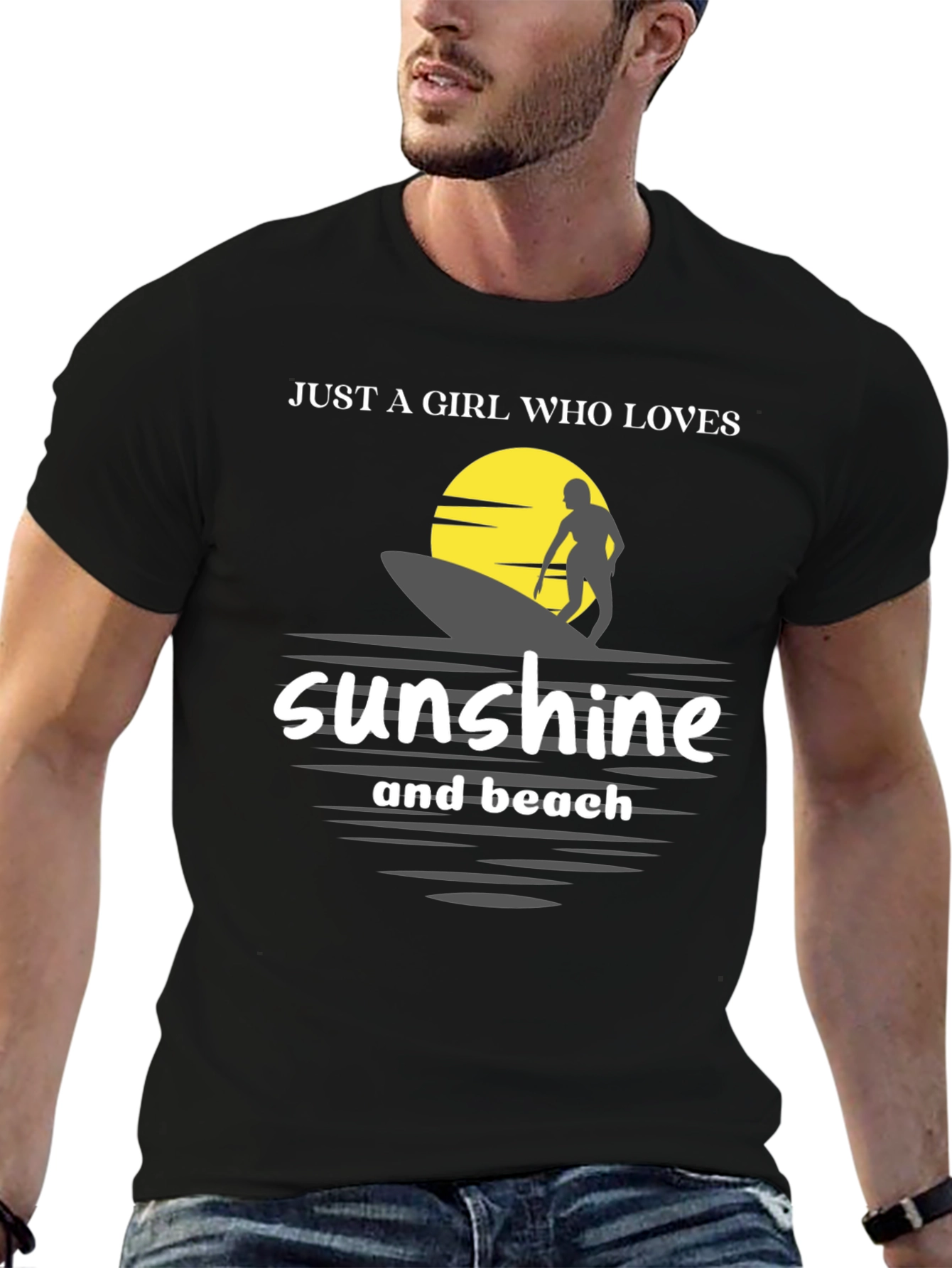 Sunshine & Beach Surf T-Shirt