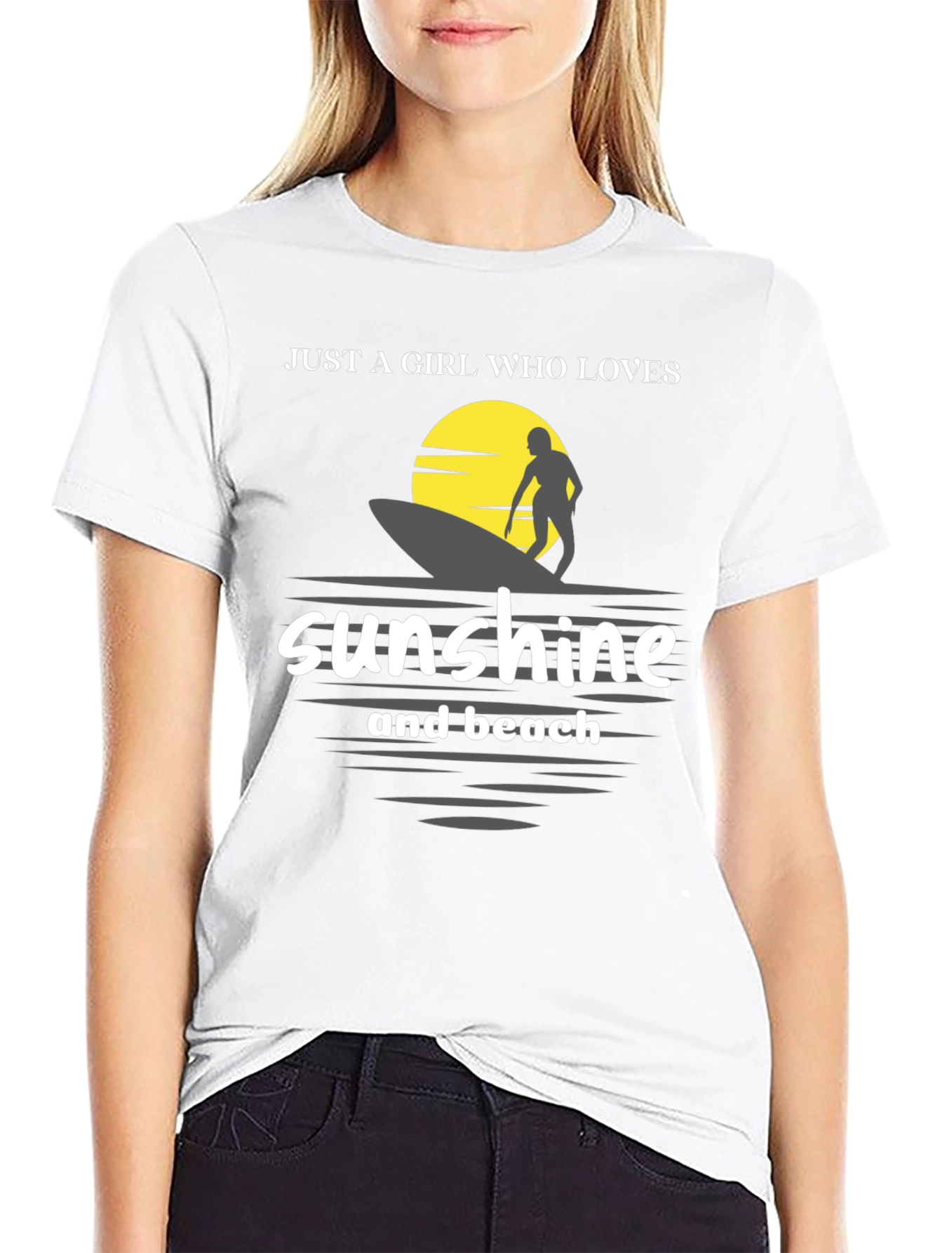 Sunshine & Beach Surf T-Shirt