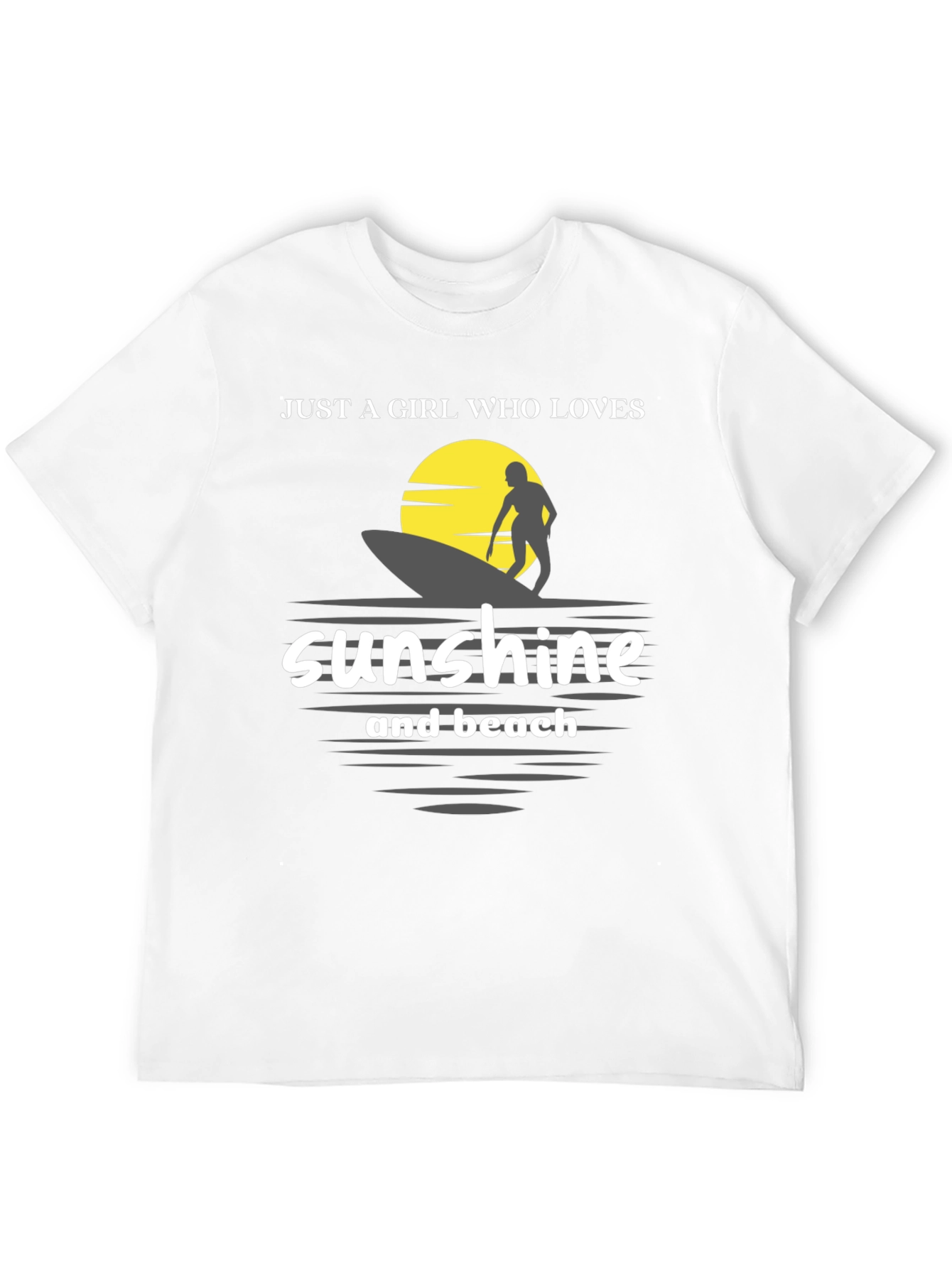 Sunshine & Beach Surf T-Shirt