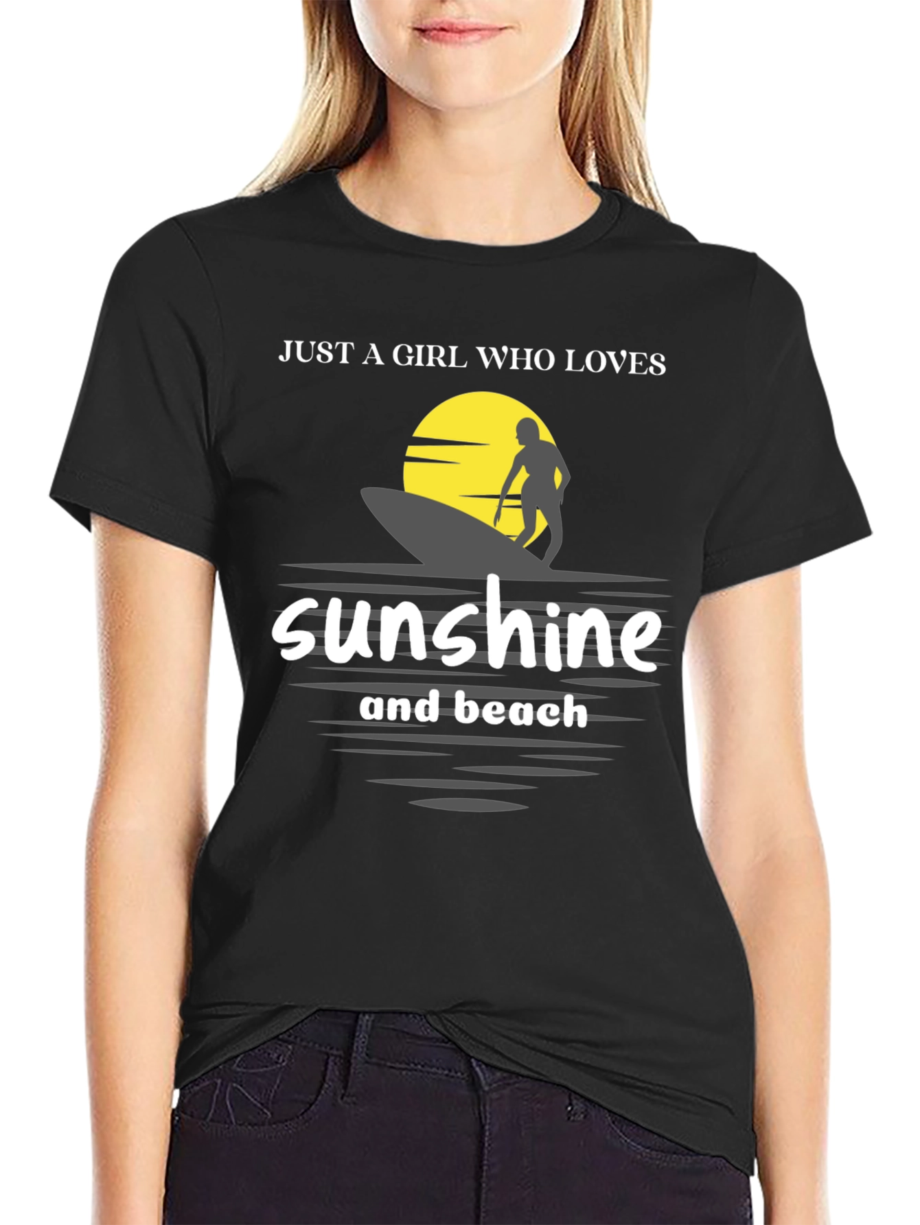 Sunshine & Beach Surf T-Shirt
