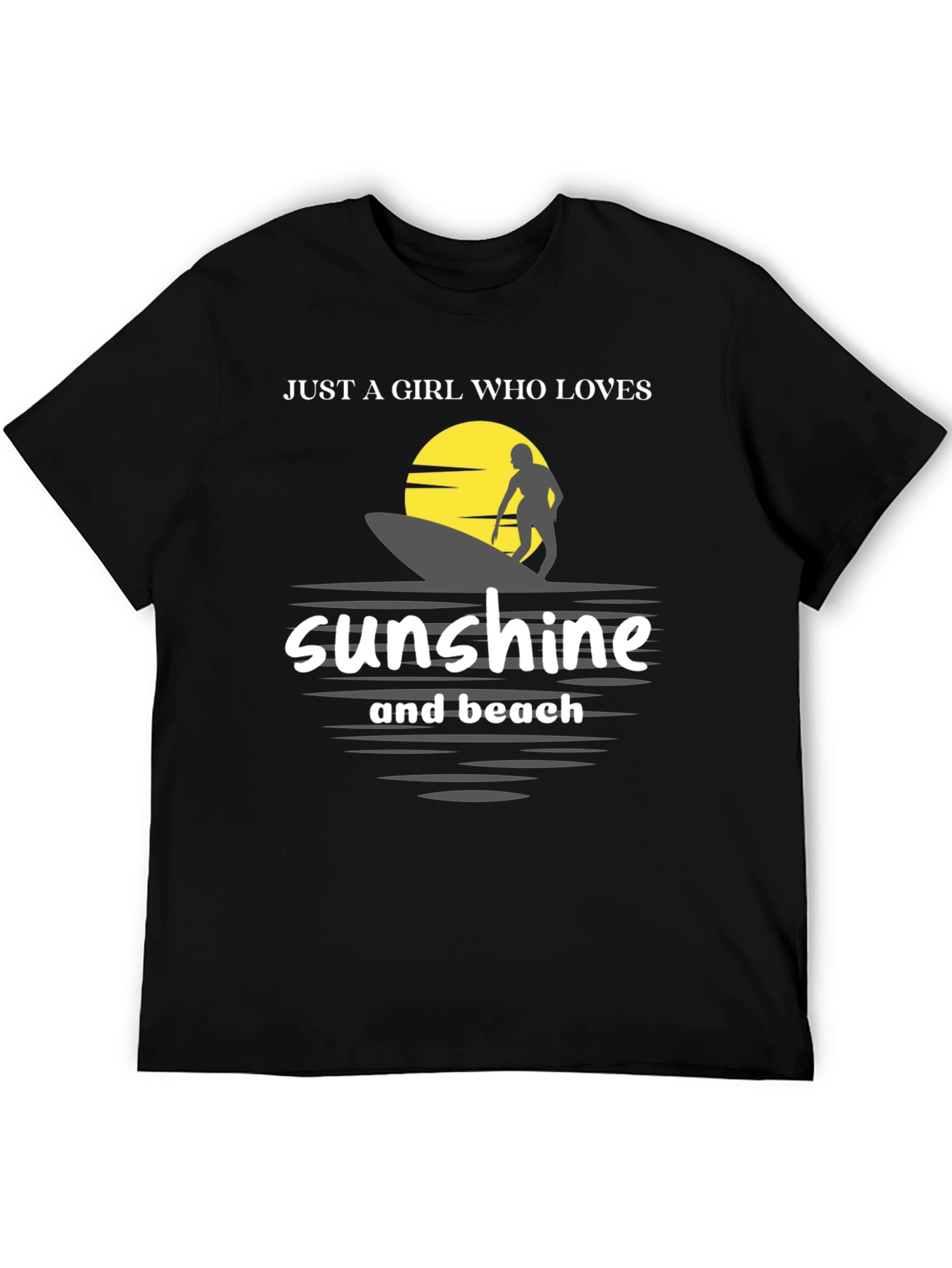 Sunshine & Beach Surf T-Shirt