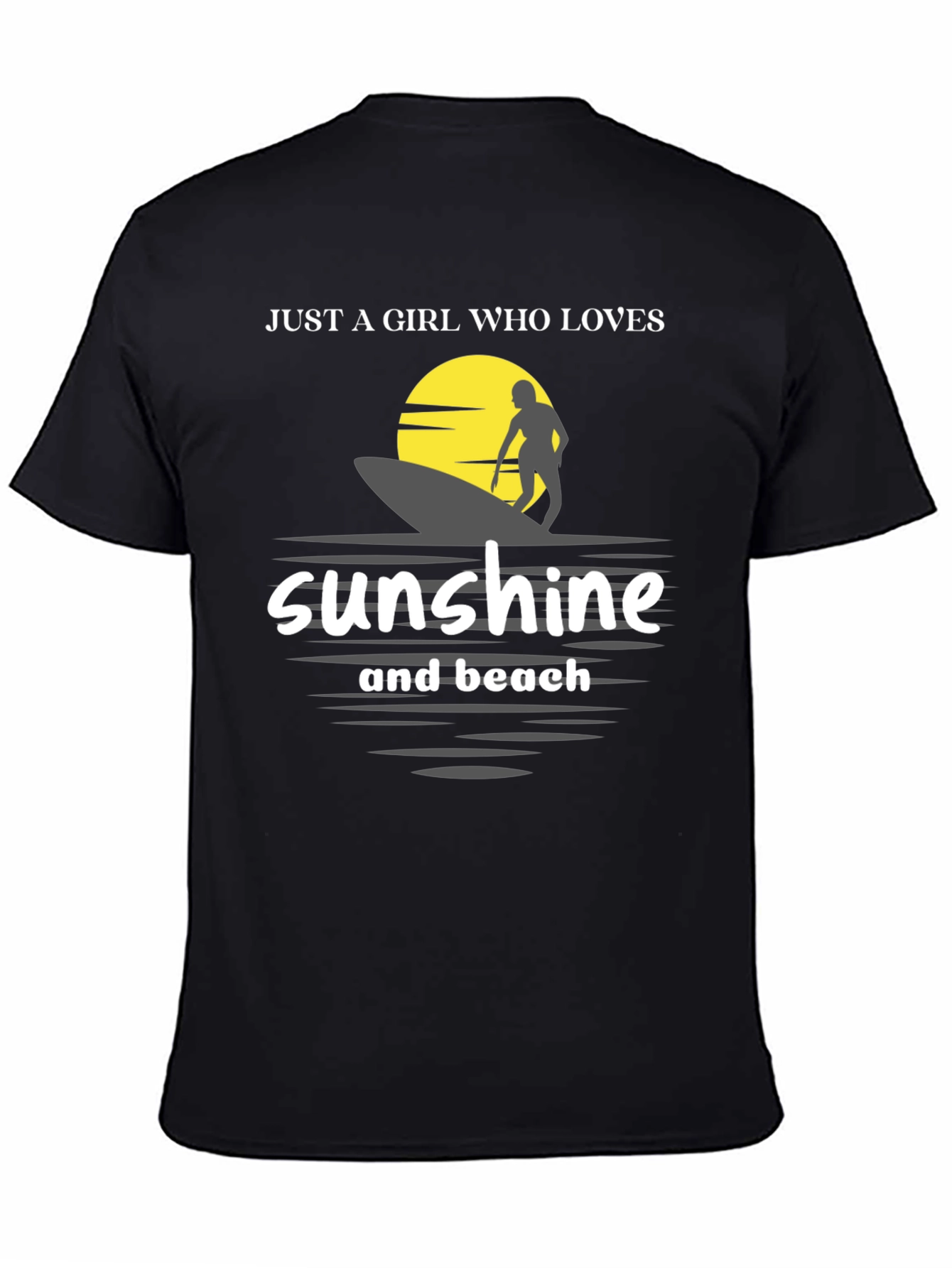 Sunshine & Beach Surf T-Shirt