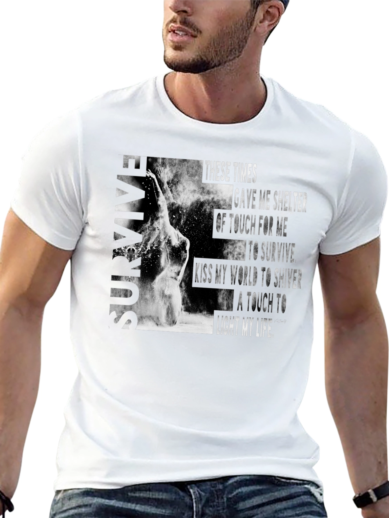 Survive Graphic Print T-Shirt