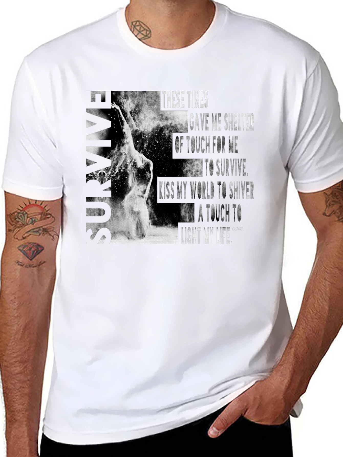 Survive Graphic Print T-Shirt