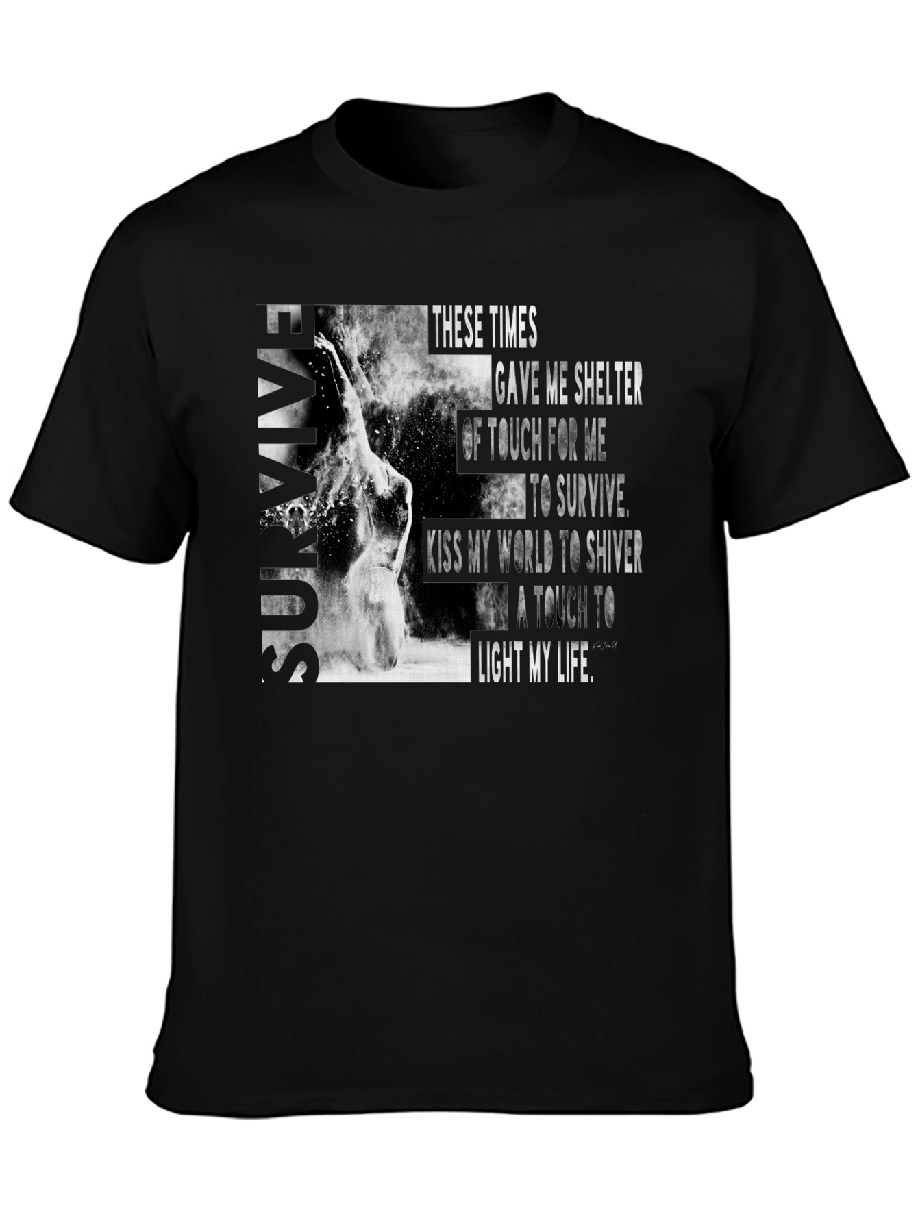 Survive Graphic Print T-Shirt