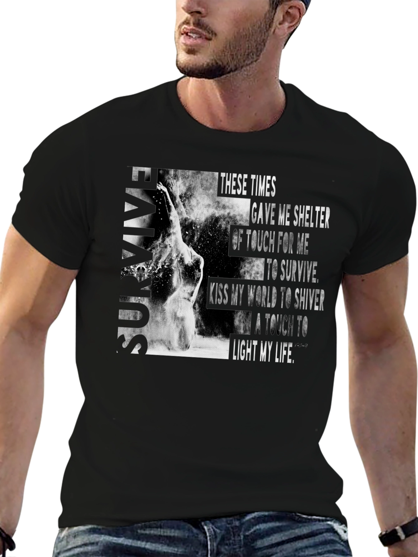 Survive Graphic Print T-Shirt
