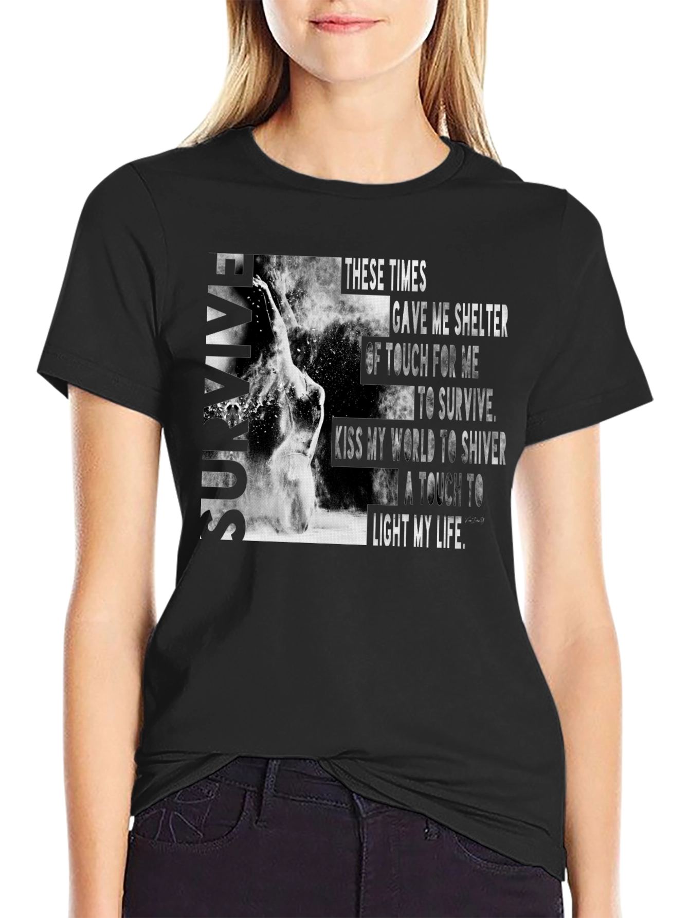 Survive Graphic Print T-Shirt