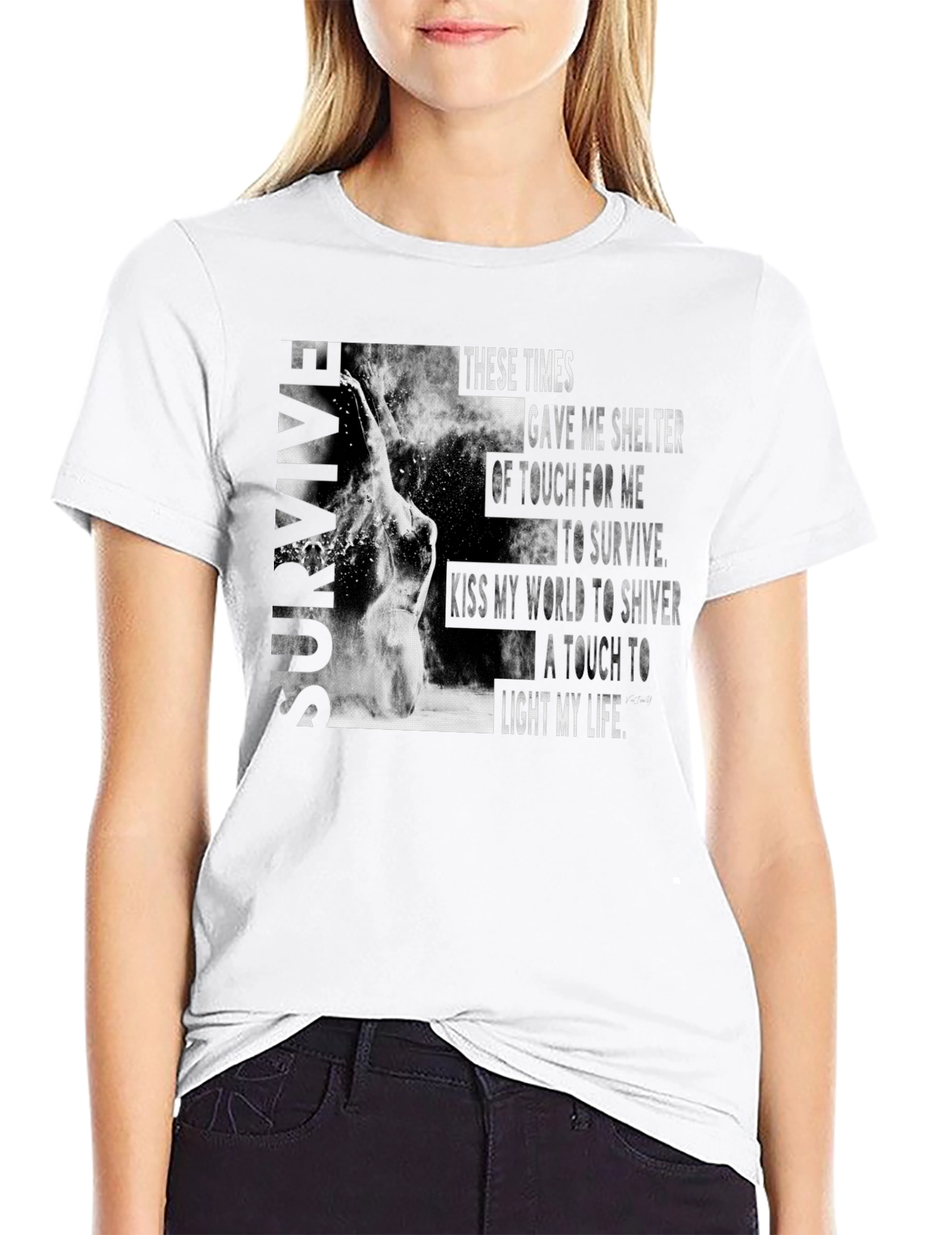 Survive Graphic Print T-Shirt