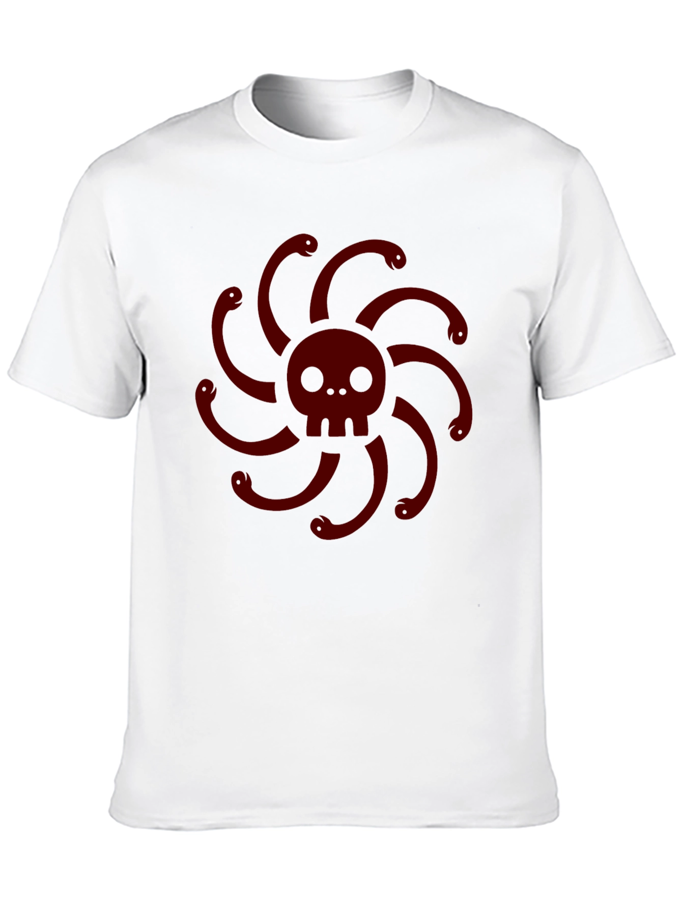 Skull & Snake Medusa Graphic T-Shirt - Dark Style