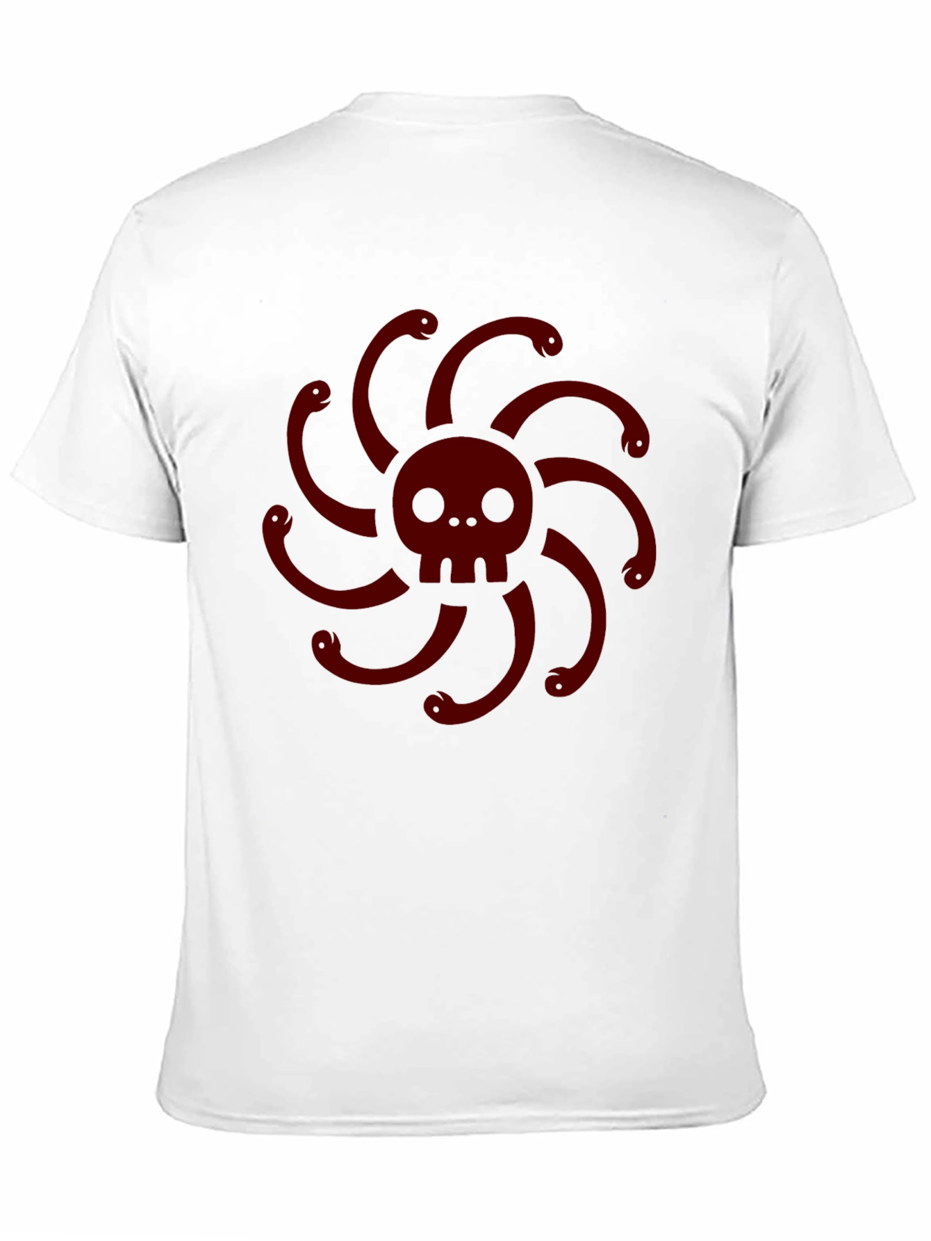 Skull & Snake Medusa Graphic T-Shirt - Dark Style