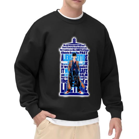 Doctor & Doctor Who TARDIS Graphic ԲÁìÎÀÒÂ - Unique Design Pullover Sweatshirt