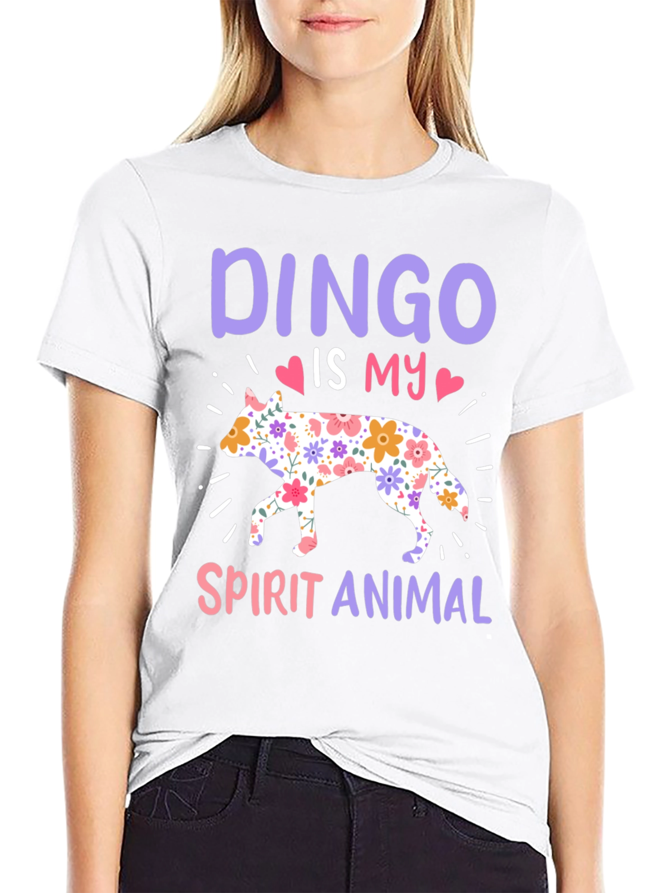 Dingo Spirit Animal Graphic Tee