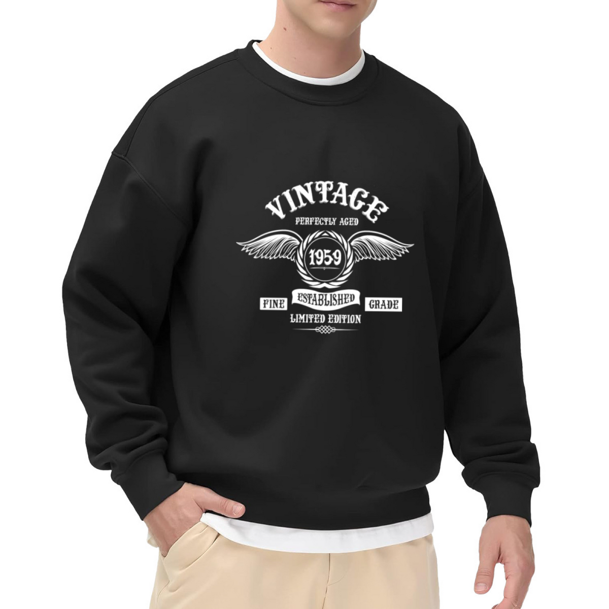 VINTAGE - Crest Graphic ԲÁìÎÀÒÂ | Unisex Pullover Sweatshirt