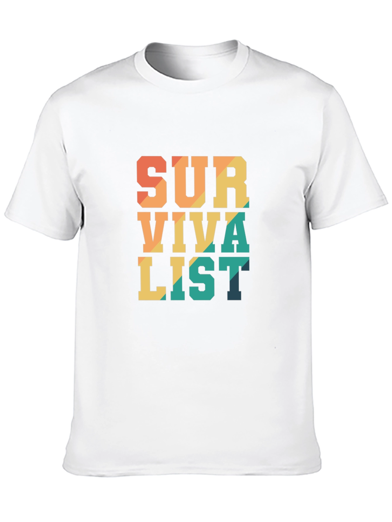 Survivalist Graphic Tee - Black