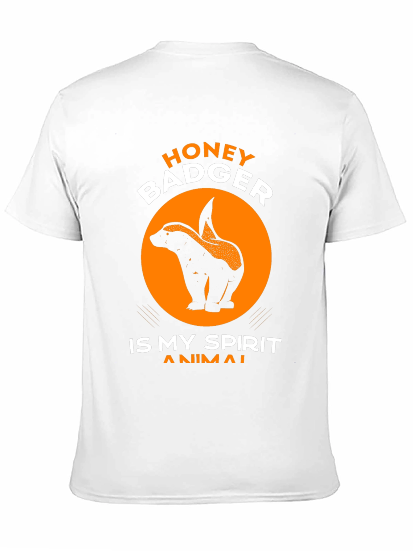 Honey Badger Spirit Animal Graphic Tee