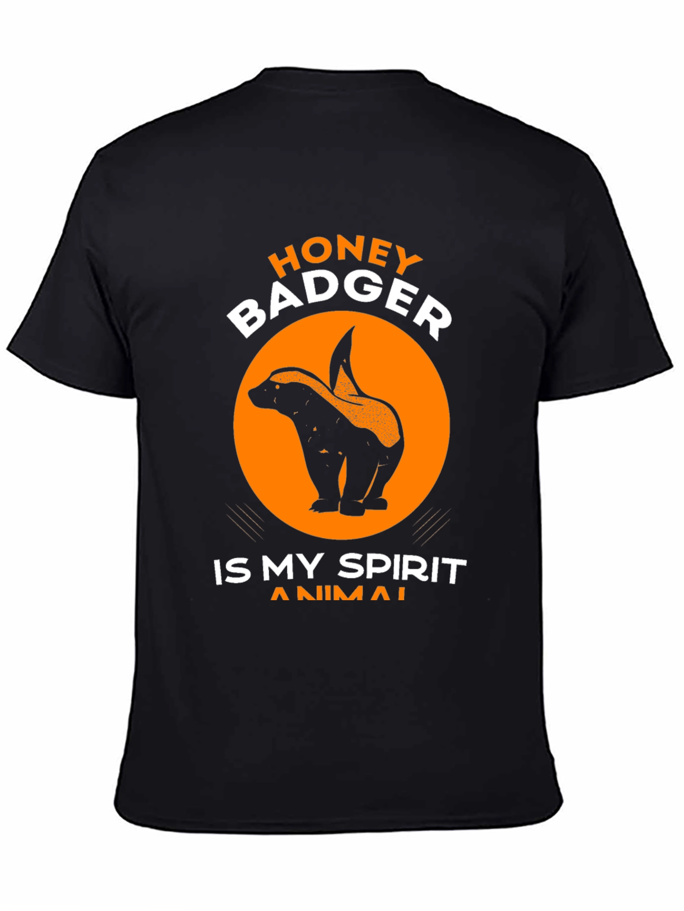 Honey Badger Spirit Animal Graphic Tee