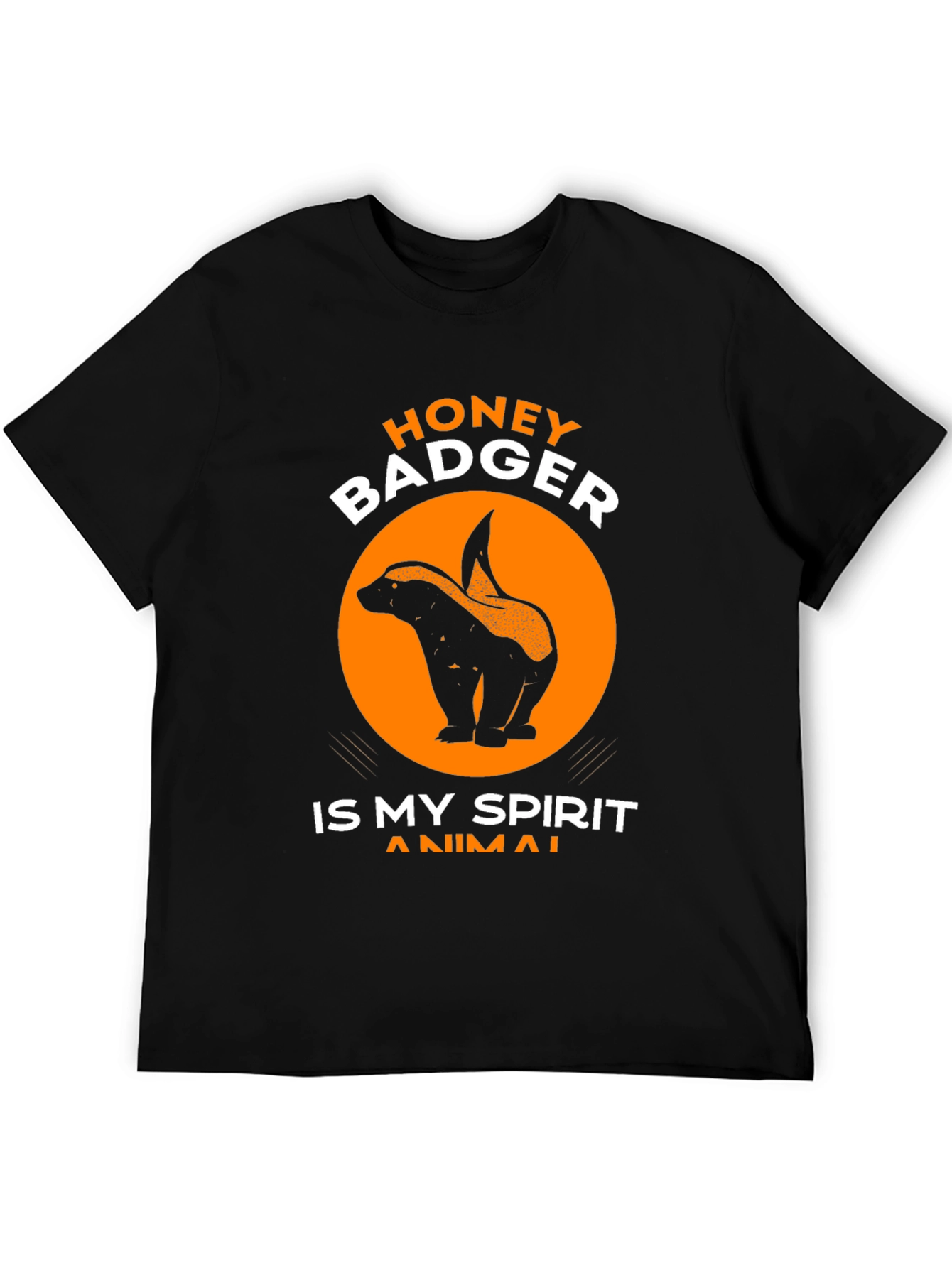Honey Badger Spirit Animal Graphic Tee