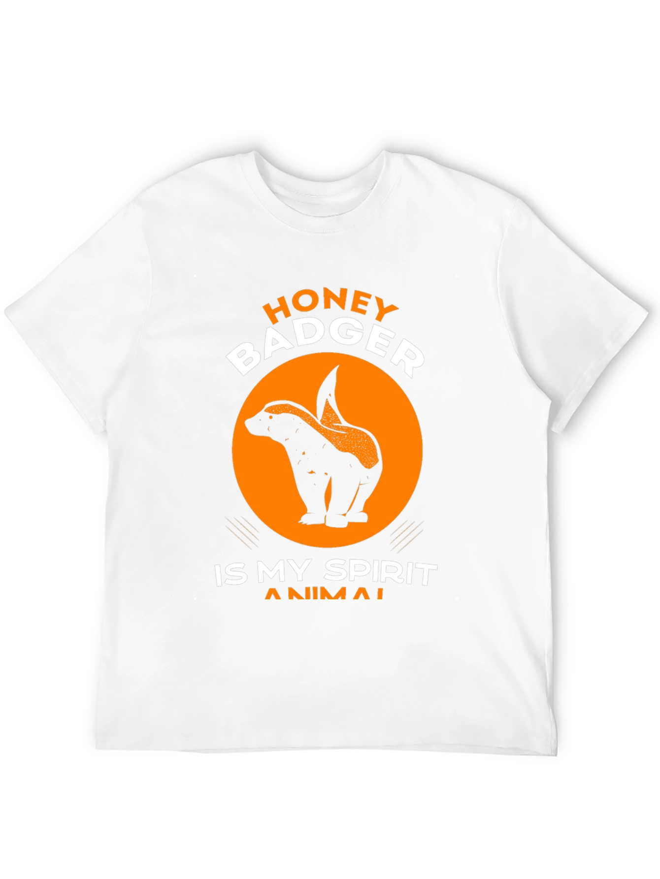 Honey Badger Spirit Animal Graphic Tee