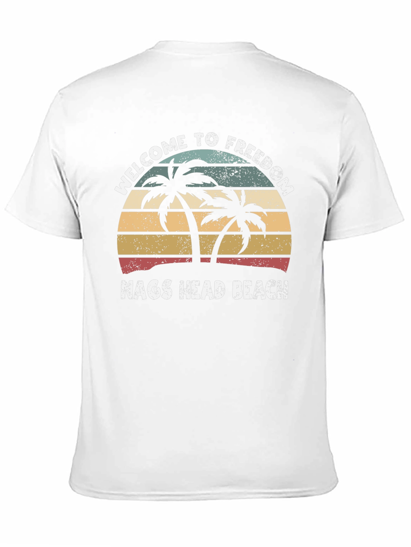 Welcome to Freedom Nags Head Beach Graphic Tee