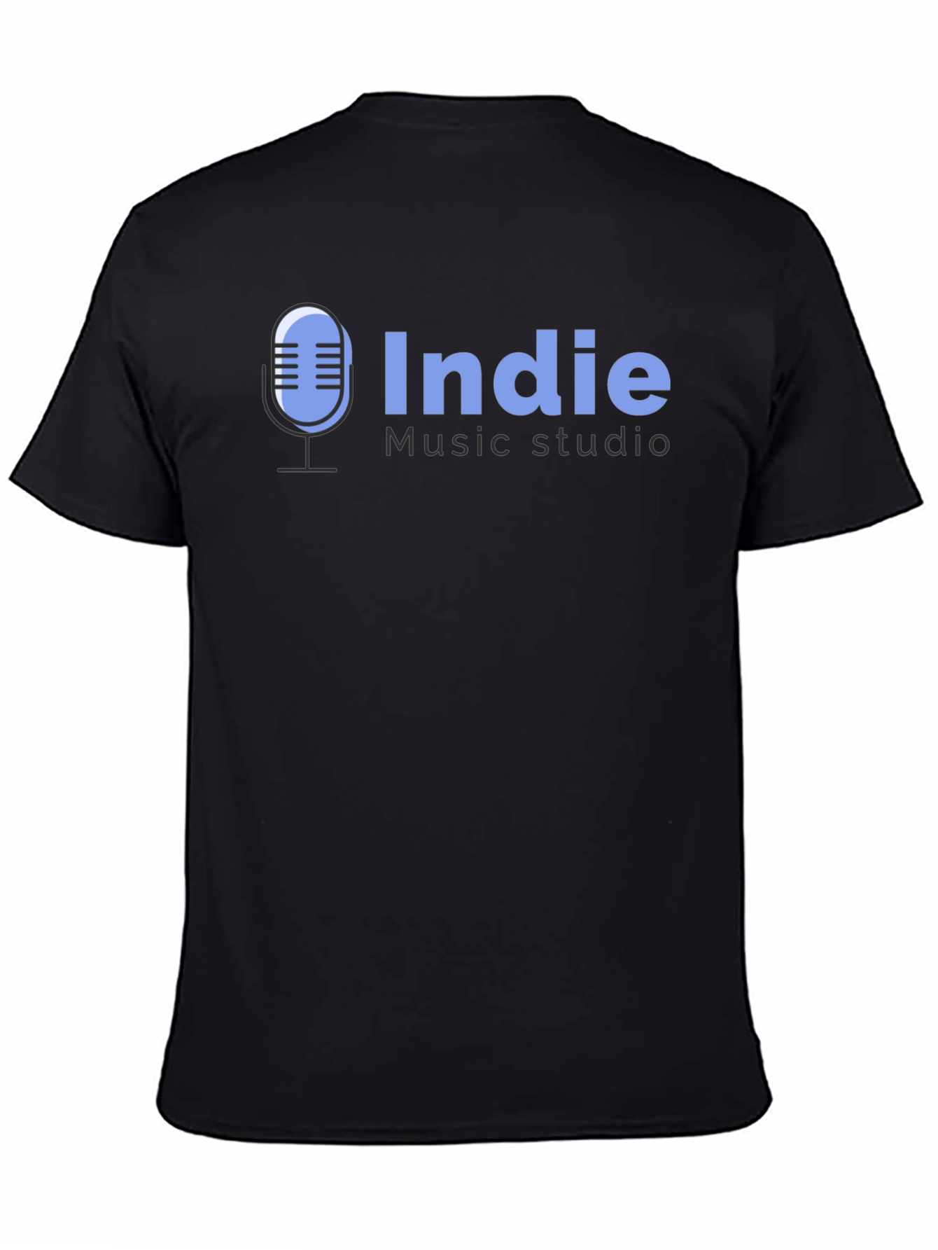 Indie Music Studio Black T-Shirt
