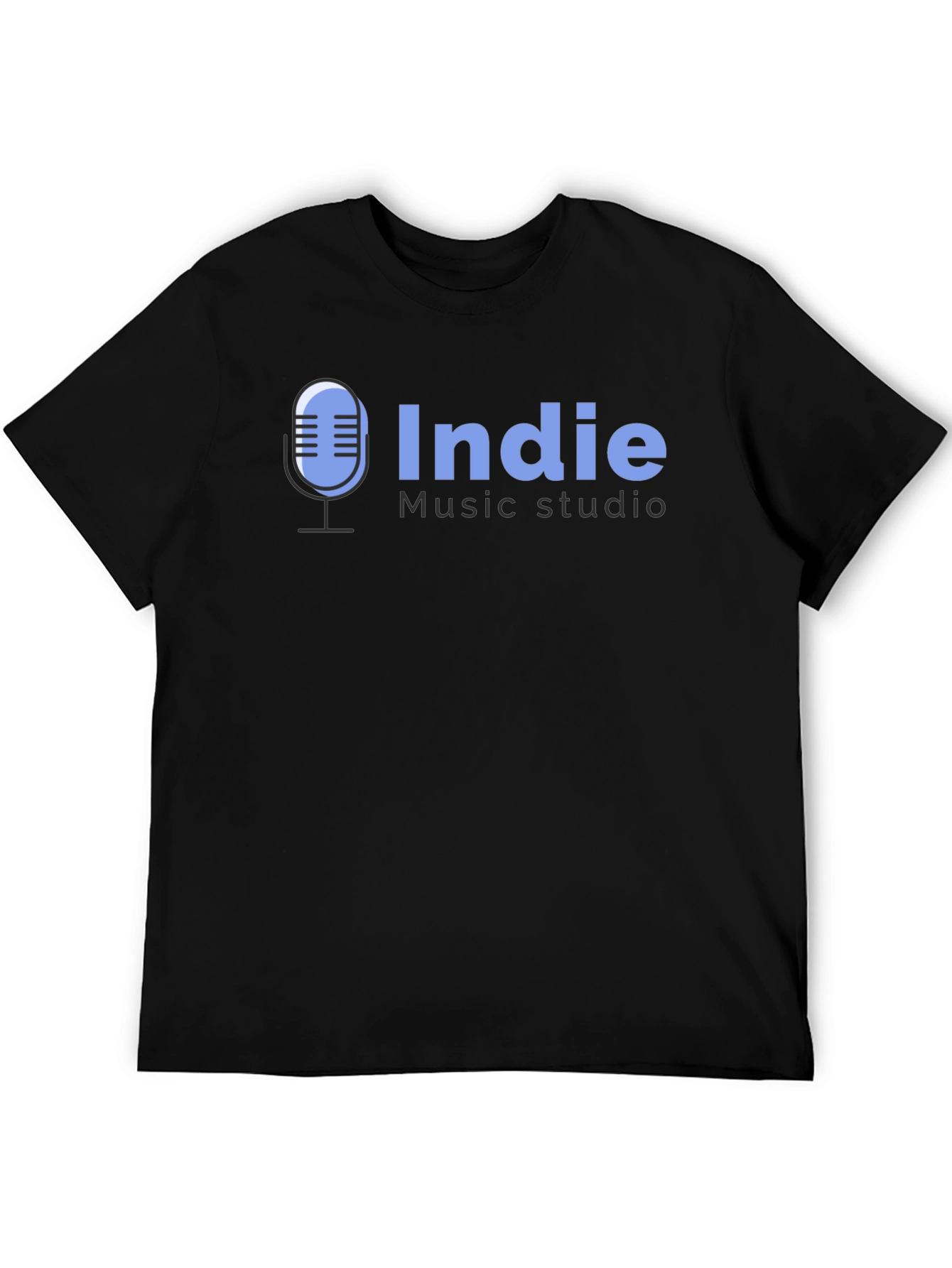 Indie Music Studio Black T-Shirt