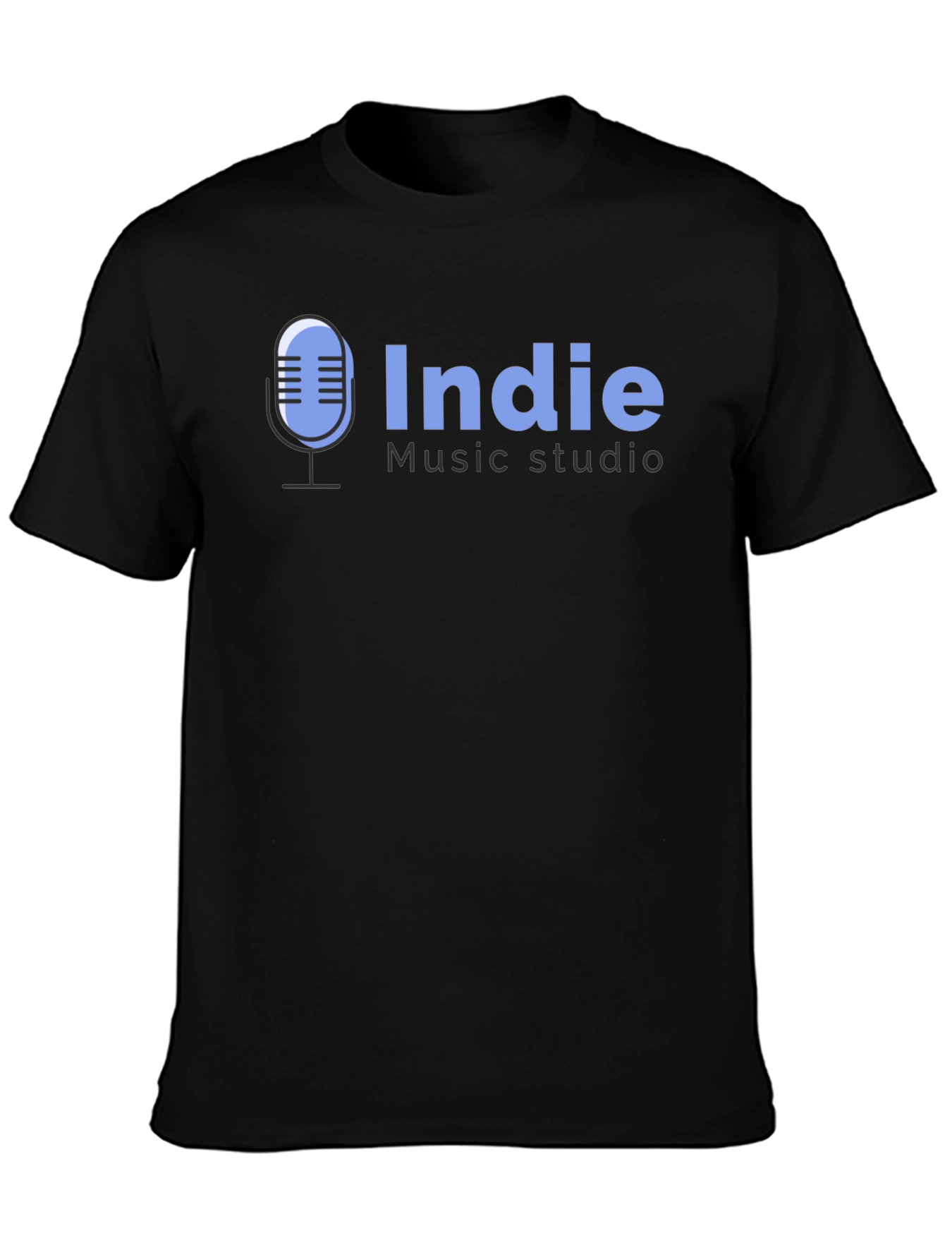 Indie Music Studio Black T-Shirt