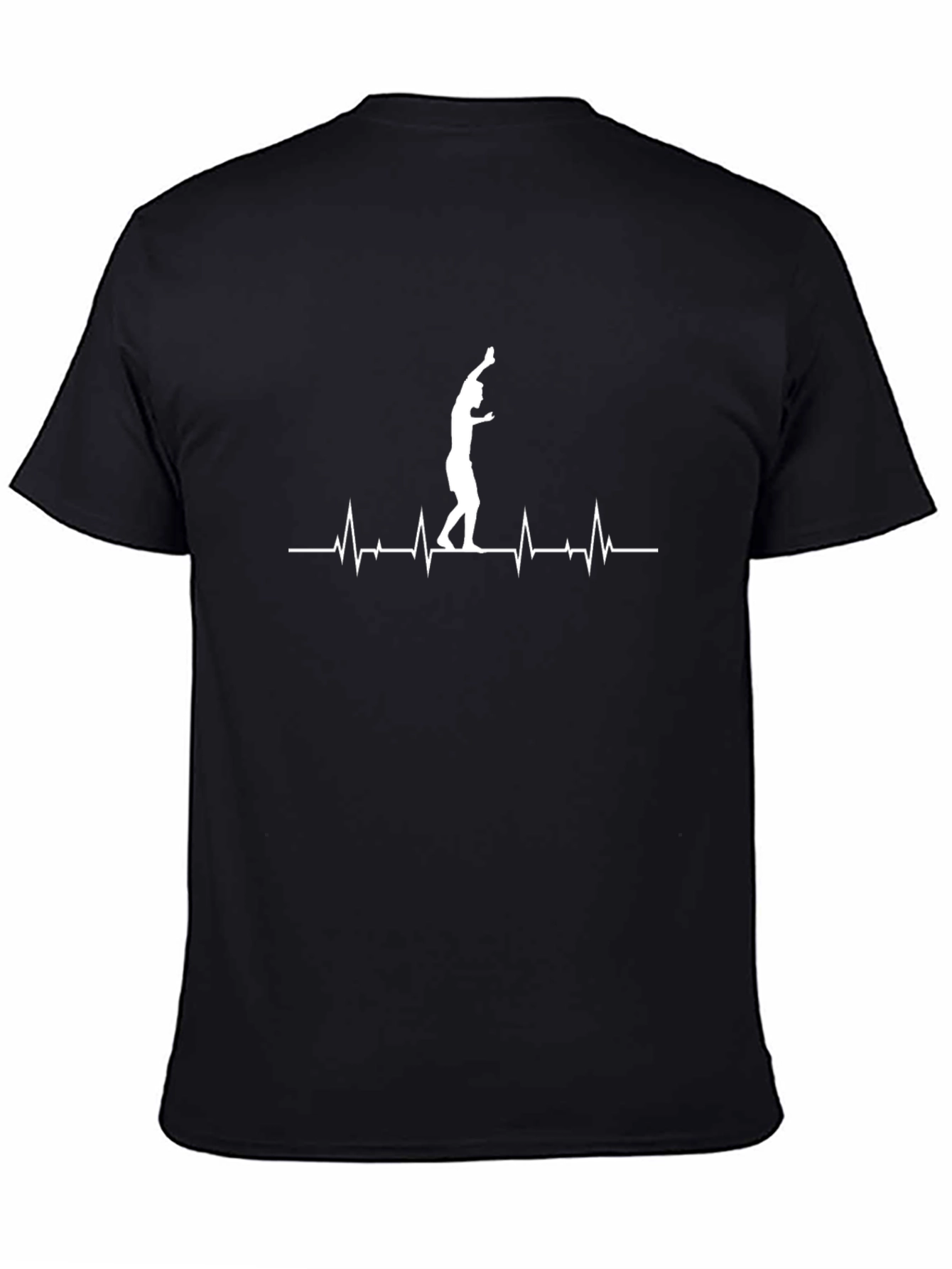 Heartbeat Handstand T-Shirt - Black